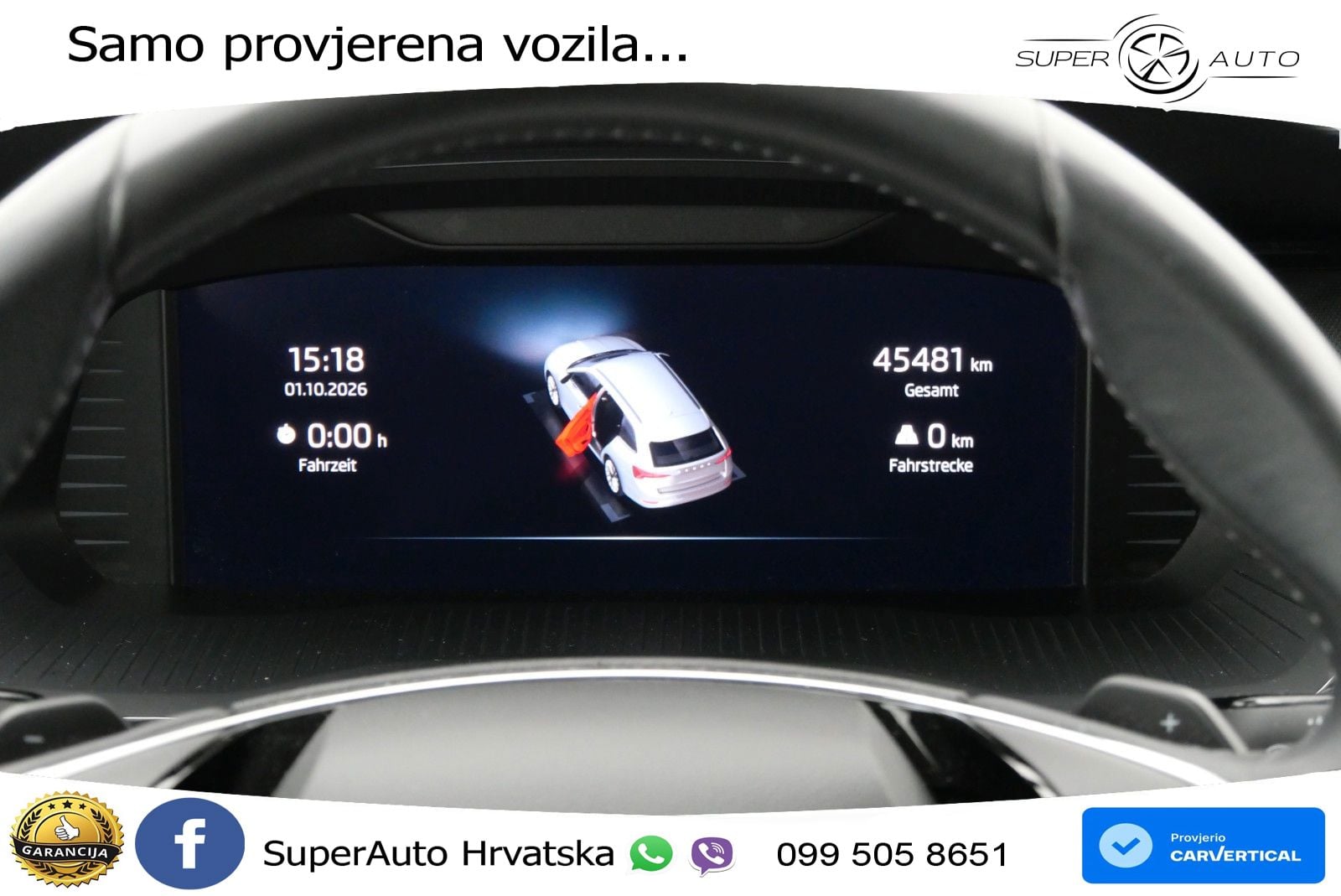 Škoda Octavia Combi 2.0 TDI (150 KS) DSG