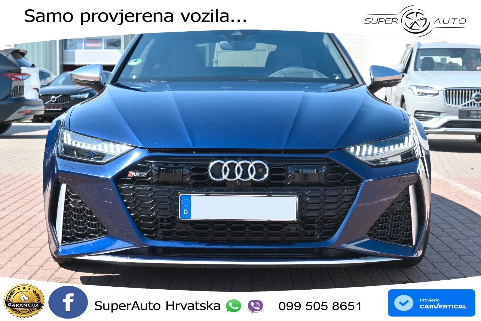 Audi RS7 4.0 TFSI V8 (600 KS) quattro tiptronic LED+GR SJED+ACC