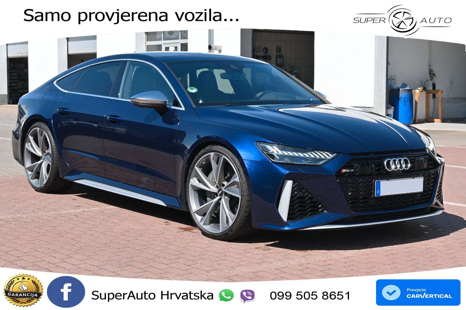 Audi RS7 4.0 TFSI V8 (600 KS) quattro tiptronic LED+GR SJED+ACC
