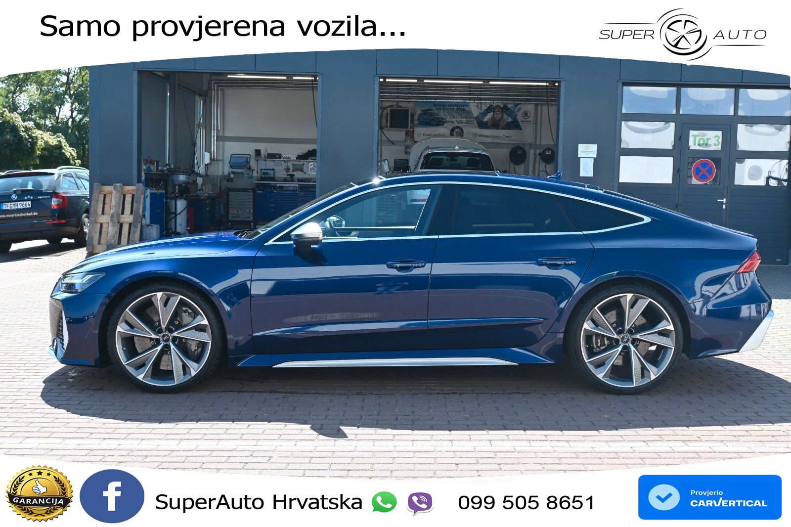 Audi RS7 4.0 TFSI V8 (600 KS) quattro tiptronic LED+GR SJED+ACC