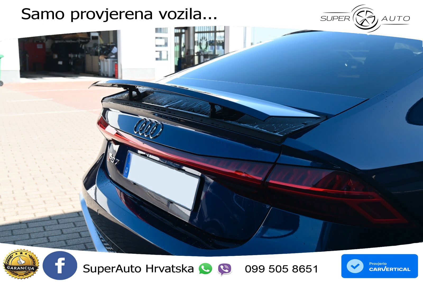 Audi RS7 4.0 TFSI V8 (600 KS) quattro tiptronic LED+GR SJED+ACC