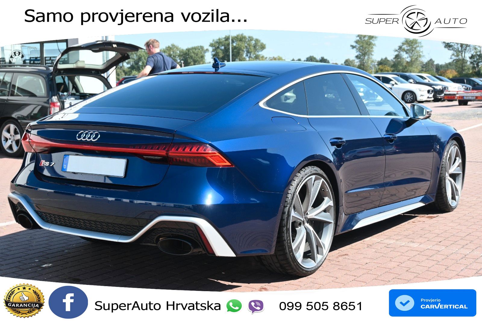 Audi RS7 4.0 TFSI V8 (600 KS) quattro tiptronic LED+GR SJED+ACC