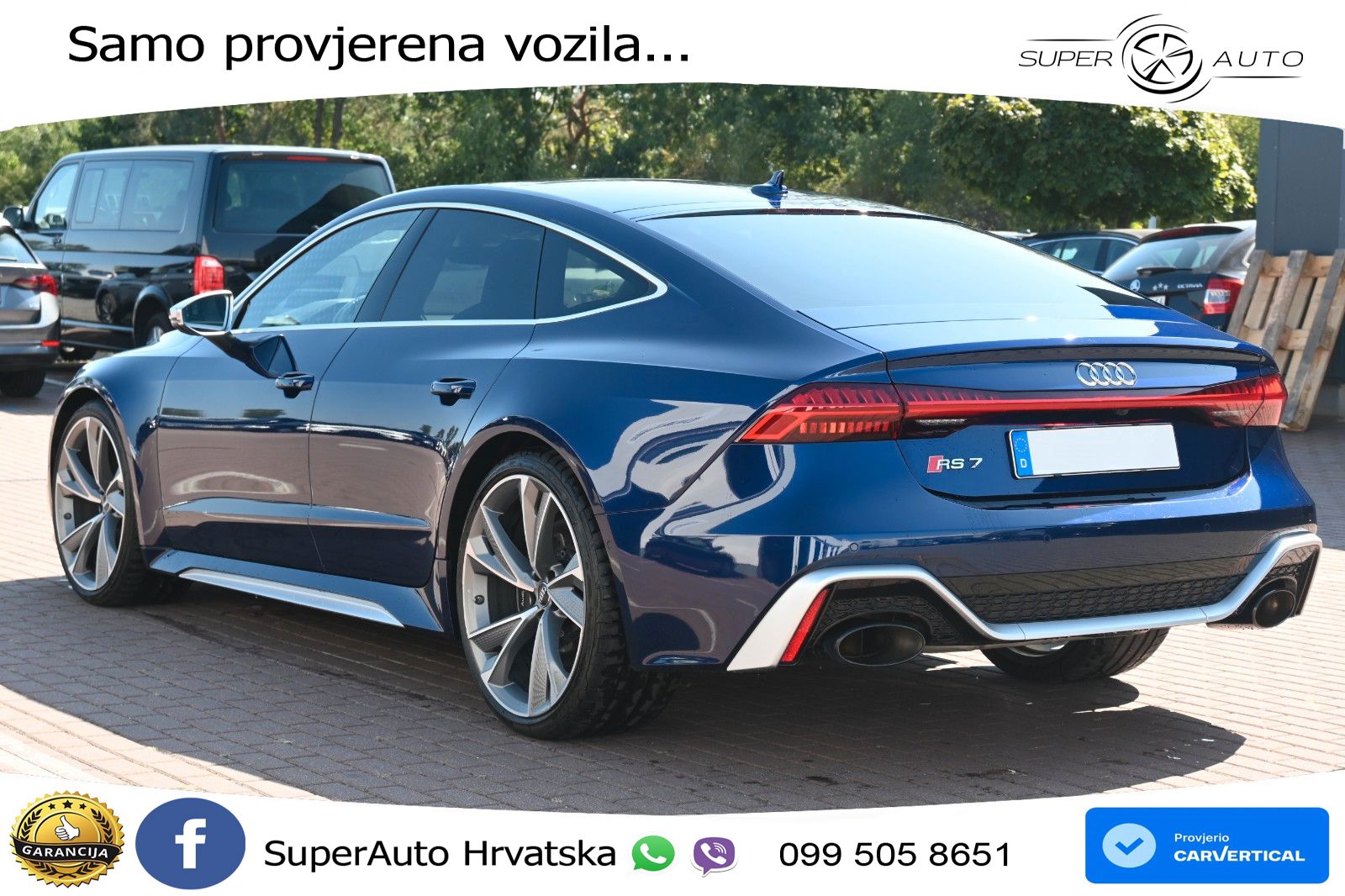 Audi RS7 4.0 TFSI V8 (600 KS) quattro tiptronic LED+GR SJED+ACC
