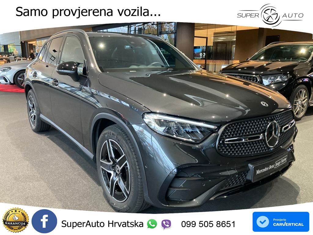 Mercedes GLC 220d (197 KS) 4MATIC 9G-TRONIC AMG LED+GR SJED+ACC