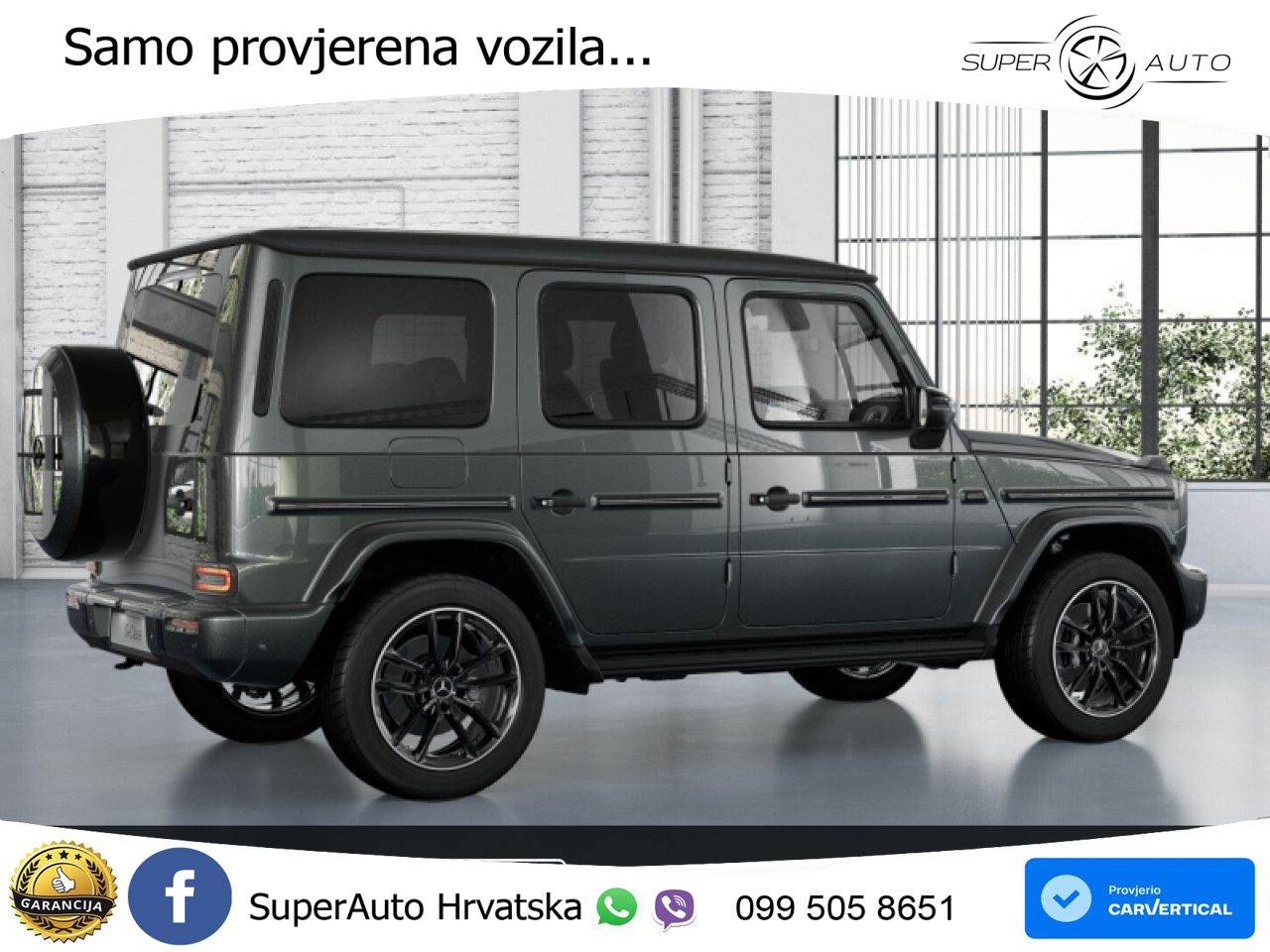 Mercedes G 450d Long (367 KS) 4MATIC 9G-TRONIC Superior LED+GR SJED+ACC