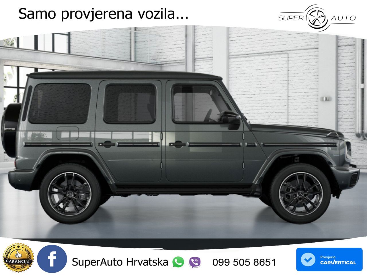 Mercedes G 450d Long (367 KS) 4MATIC 9G-TRONIC Superior LED+GR SJED+ACC