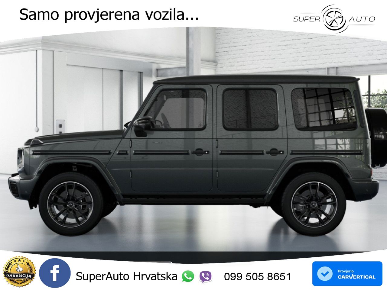 Mercedes G 450d Long (367 KS) 4MATIC 9G-TRONIC Superior LED+GR SJED+ACC