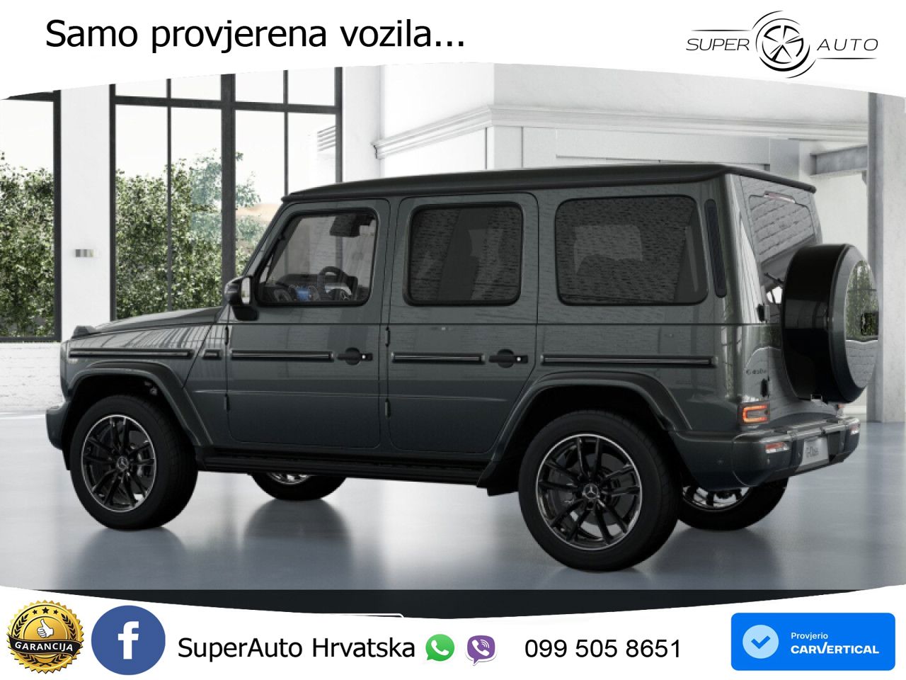 Mercedes G 450d Long (367 KS) 4MATIC 9G-TRONIC Superior LED+GR SJED+ACC