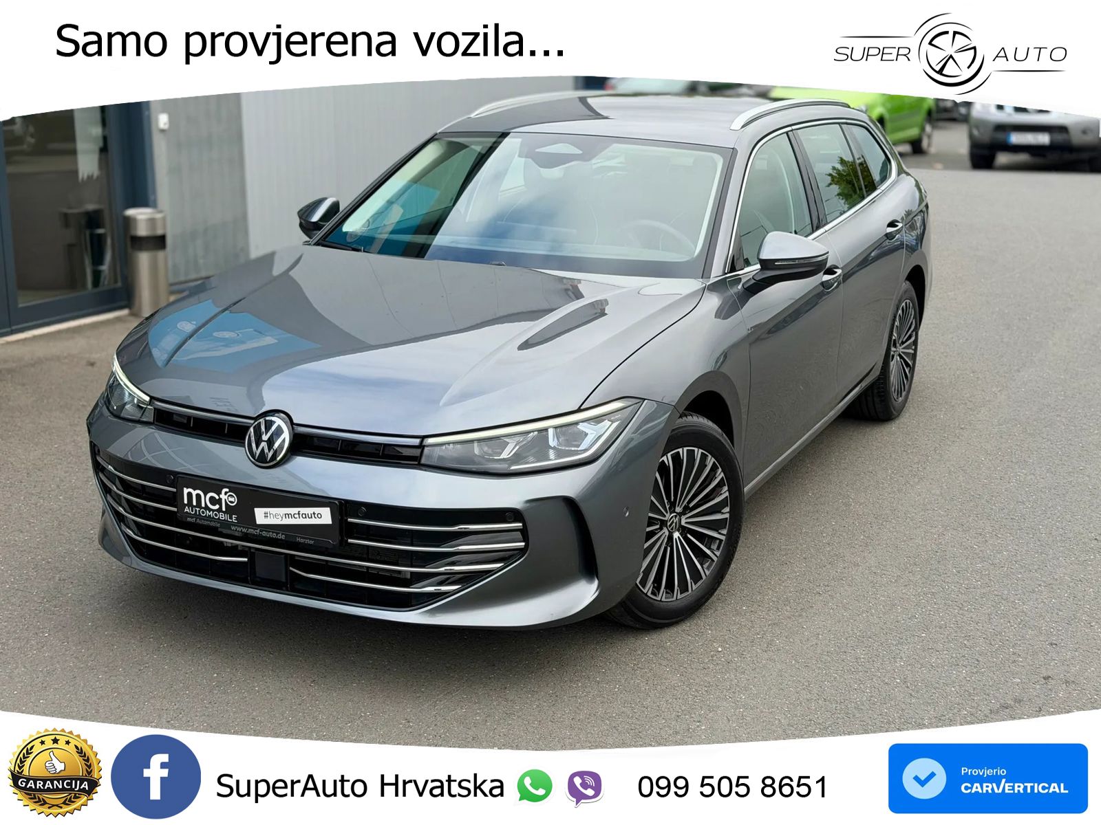 Volkswagen Passat Variant 1.5 eTSI (150 KS) DSG Elegance LED+GR SJED+ACC