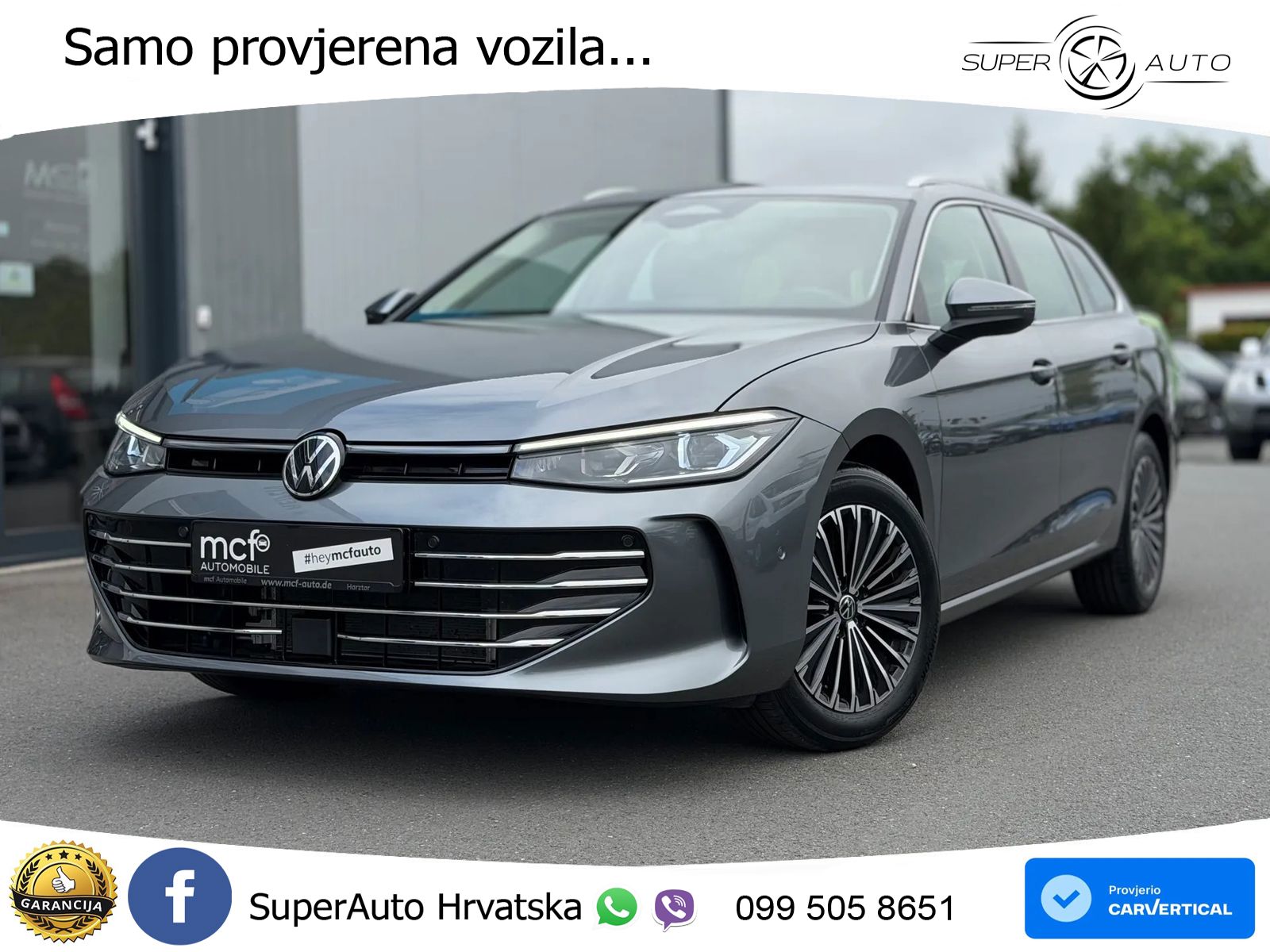 Volkswagen Passat Variant 1.5 eTSI (150 KS) DSG Elegance LED+GR SJED+ACC