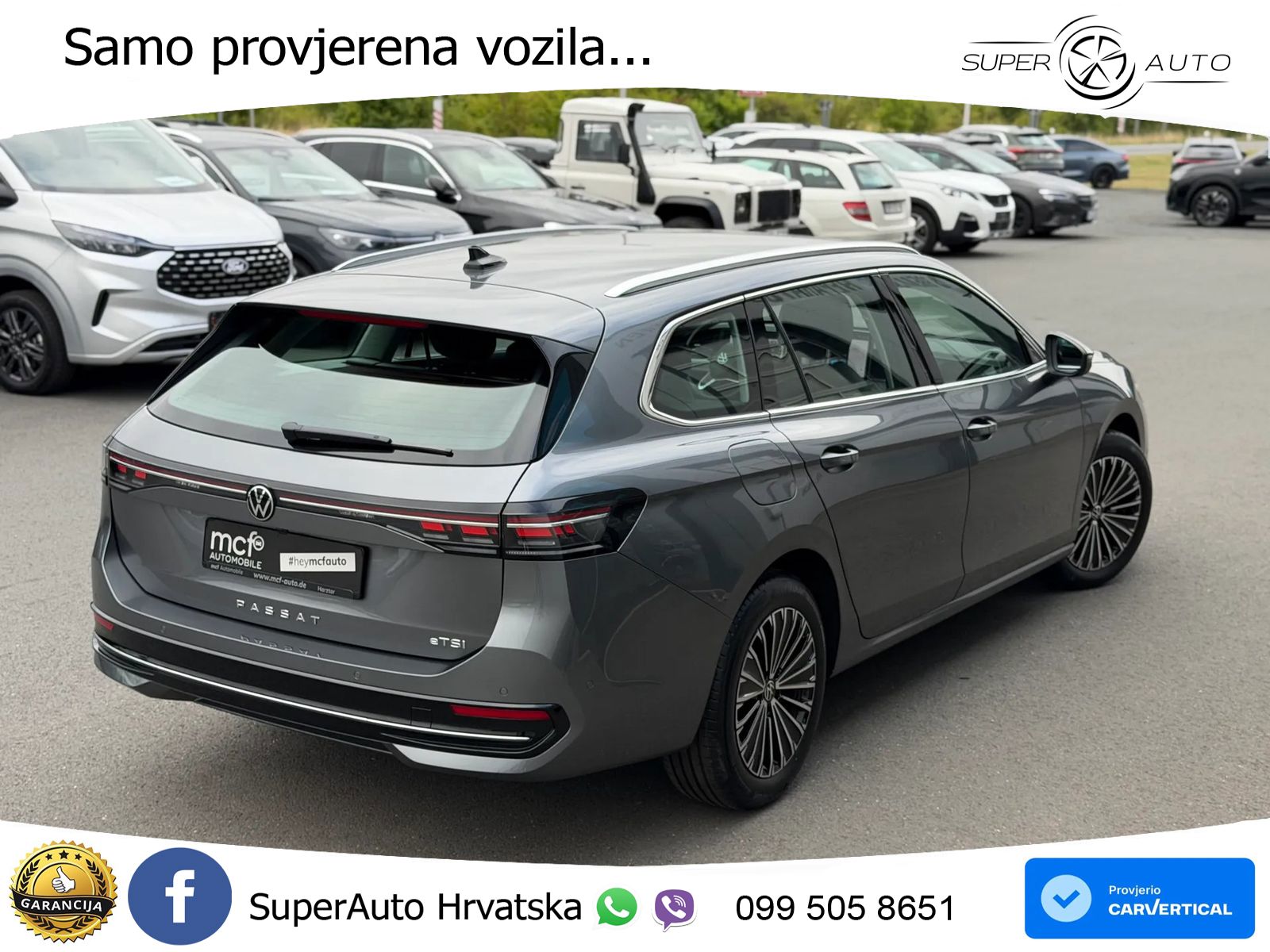 Volkswagen Passat Variant 1.5 eTSI (150 KS) DSG Elegance LED+GR SJED+ACC