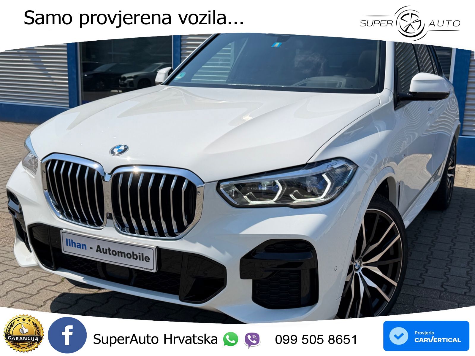 BMW X5 30d (286 KS) xDrive Steptronic M Sport ACC+HEAD+GR SJED+360+PANO