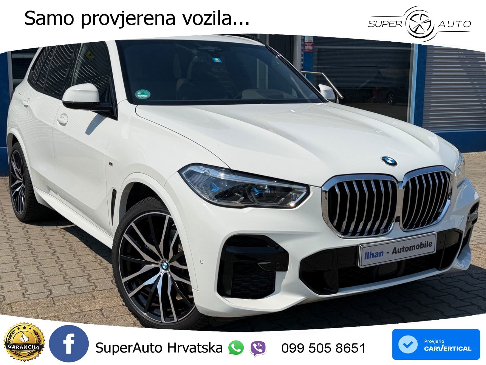 BMW X5 30d (286 KS) xDrive Steptronic M Sport ACC+HEAD+GR SJED+360+PANO