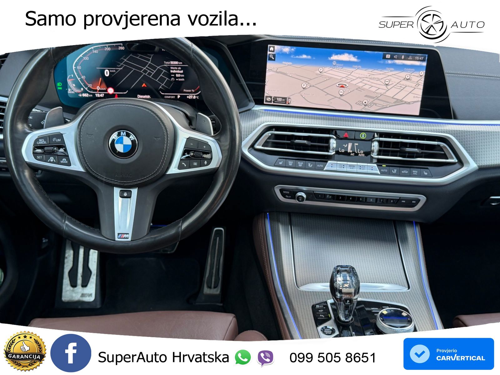 BMW X5 30d (286 KS) xDrive Steptronic M Sport ACC+HEAD+GR SJED+360+PANO