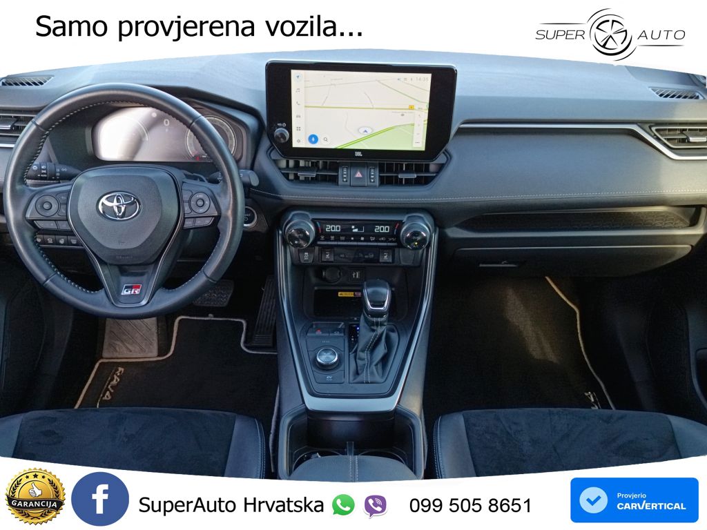 Toyota RAV4 2.5 (222 KS) Hybrid AWD-i eCVT GR Sport ACC+GR SJED+360+PANO