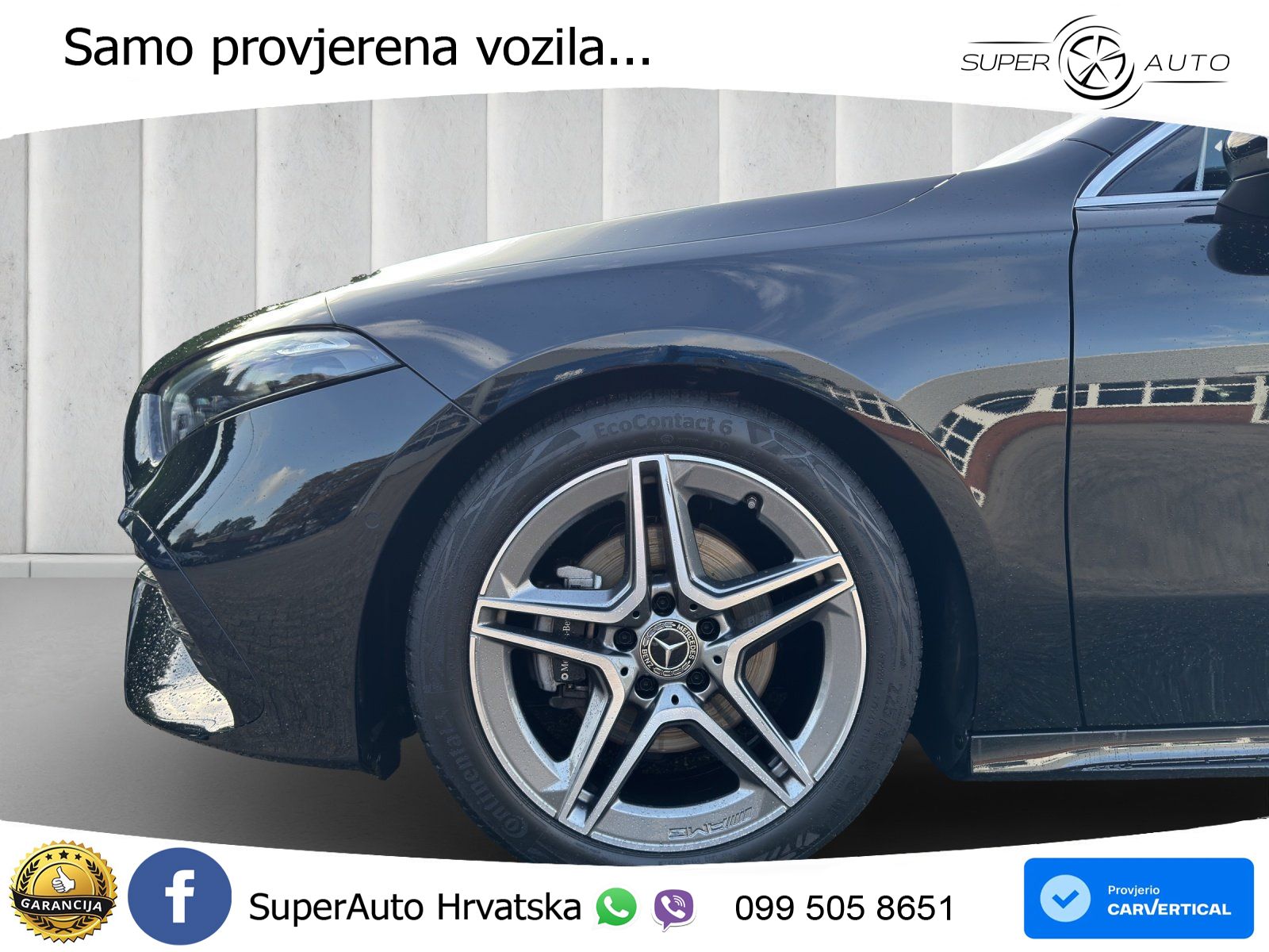 Mercedes-Benz A 200d 8G-DCT AMG LED+GR SJED+ACC
