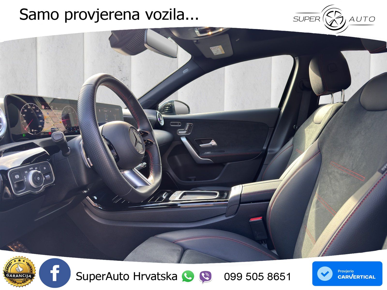 Mercedes-Benz A 200d 8G-DCT AMG LED+GR SJED+ACC