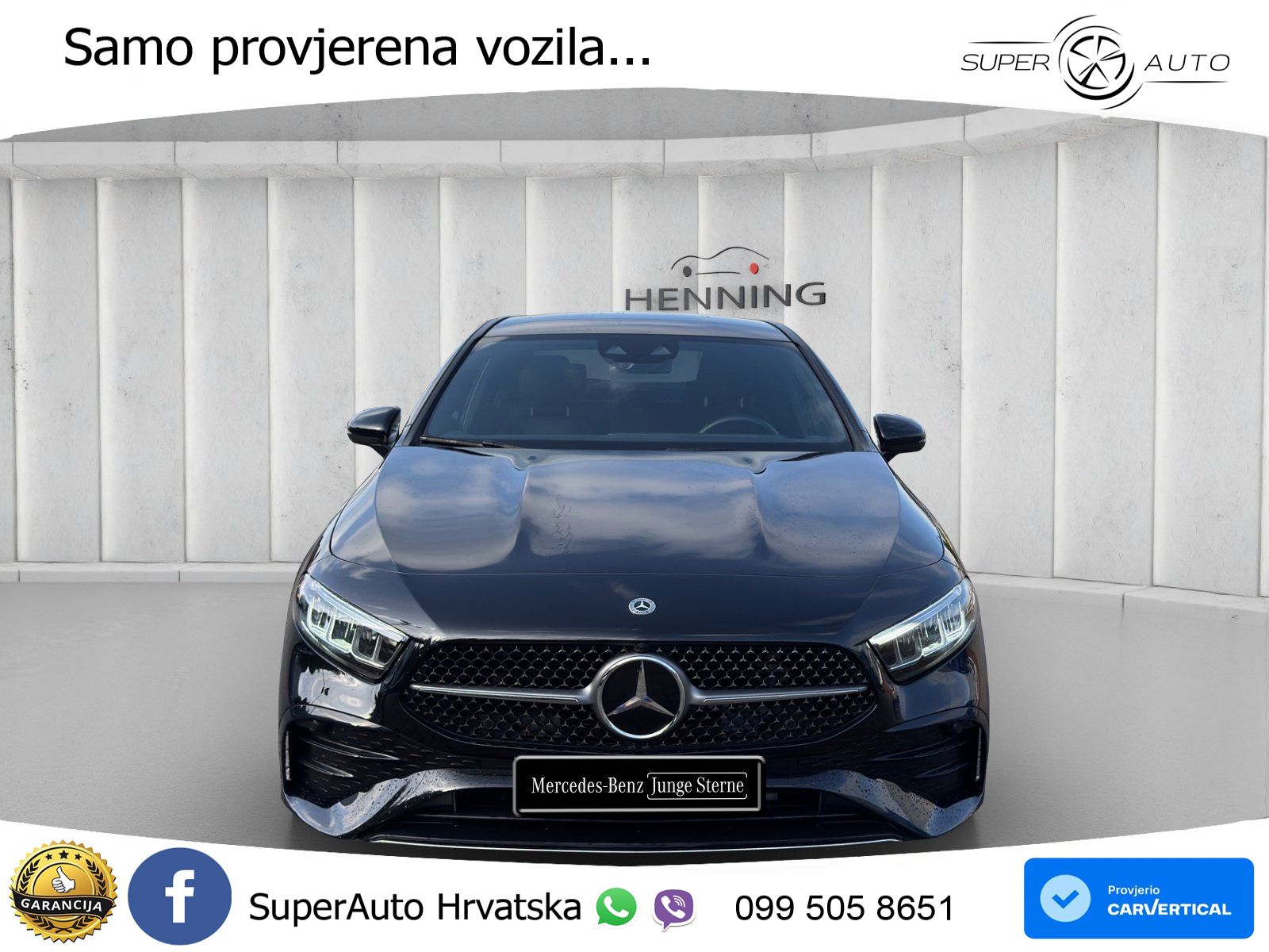 Mercedes-Benz A 200d 8G-DCT AMG LED+GR SJED+ACC