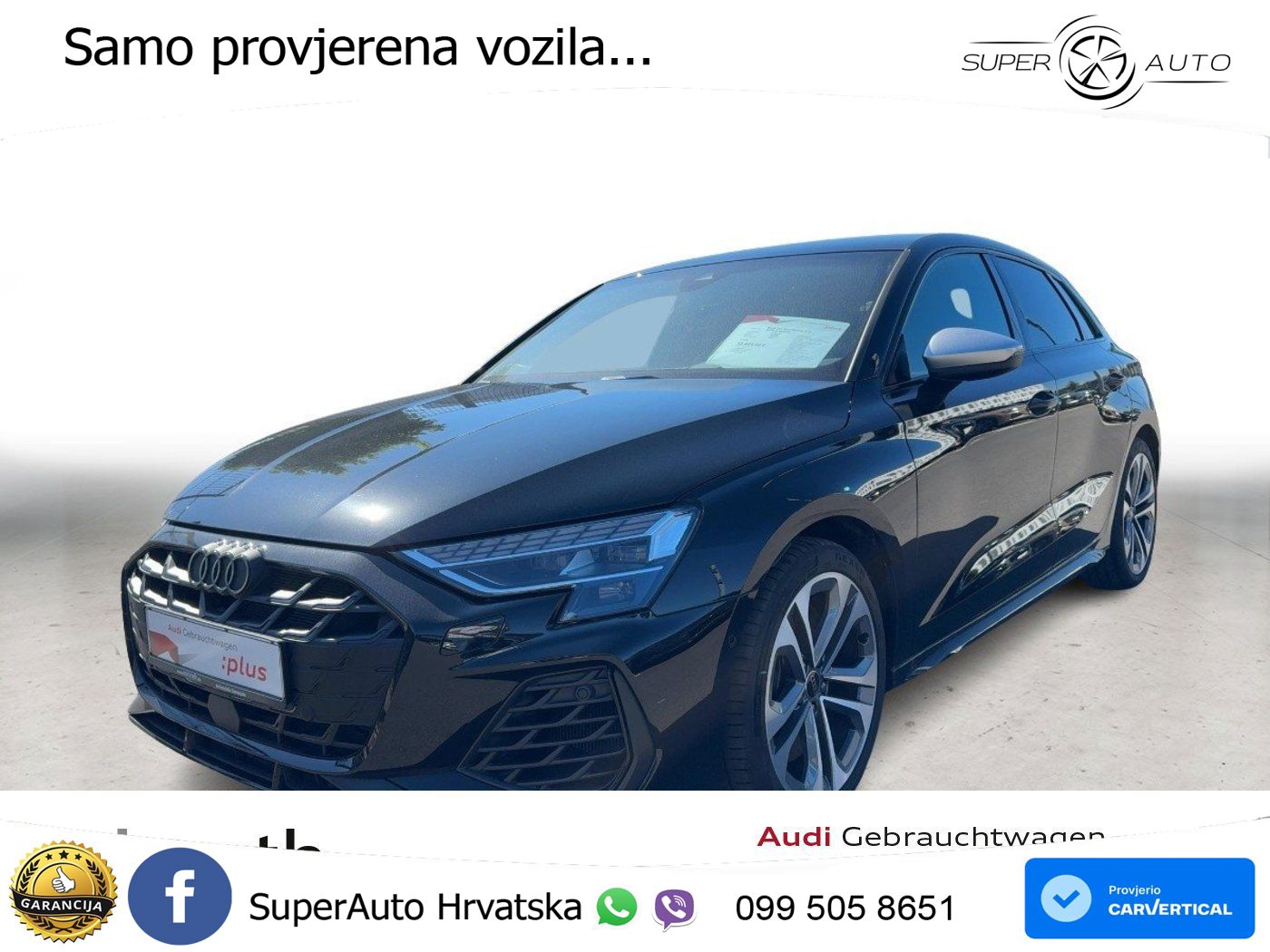 Audi S3 2.0 TFSI (333 KS) quattro S tronic LED+ACC