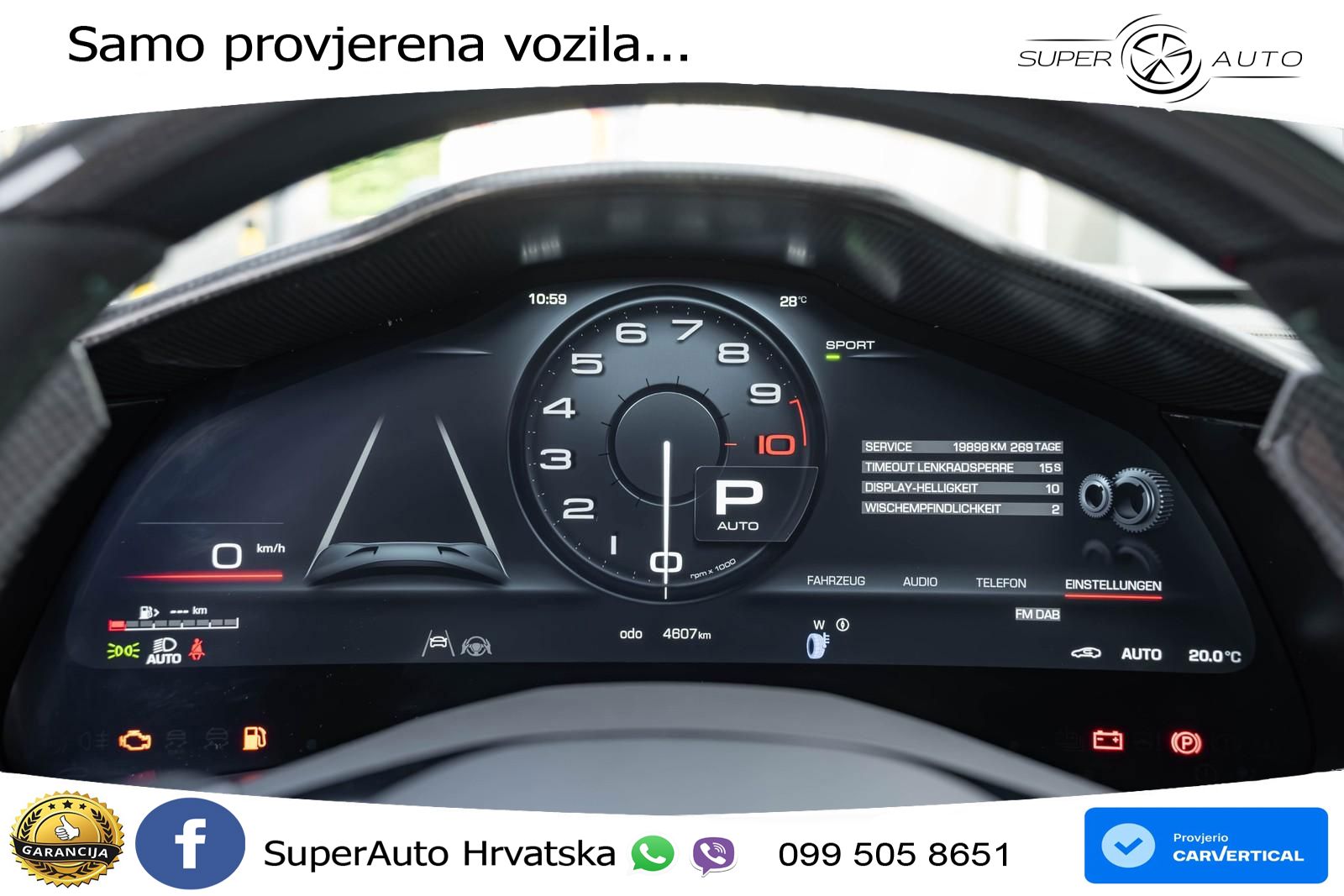 Ferrari 12Cilindri Spider 6.5 V12 (830 KS) F1 DCT LED+ACC
