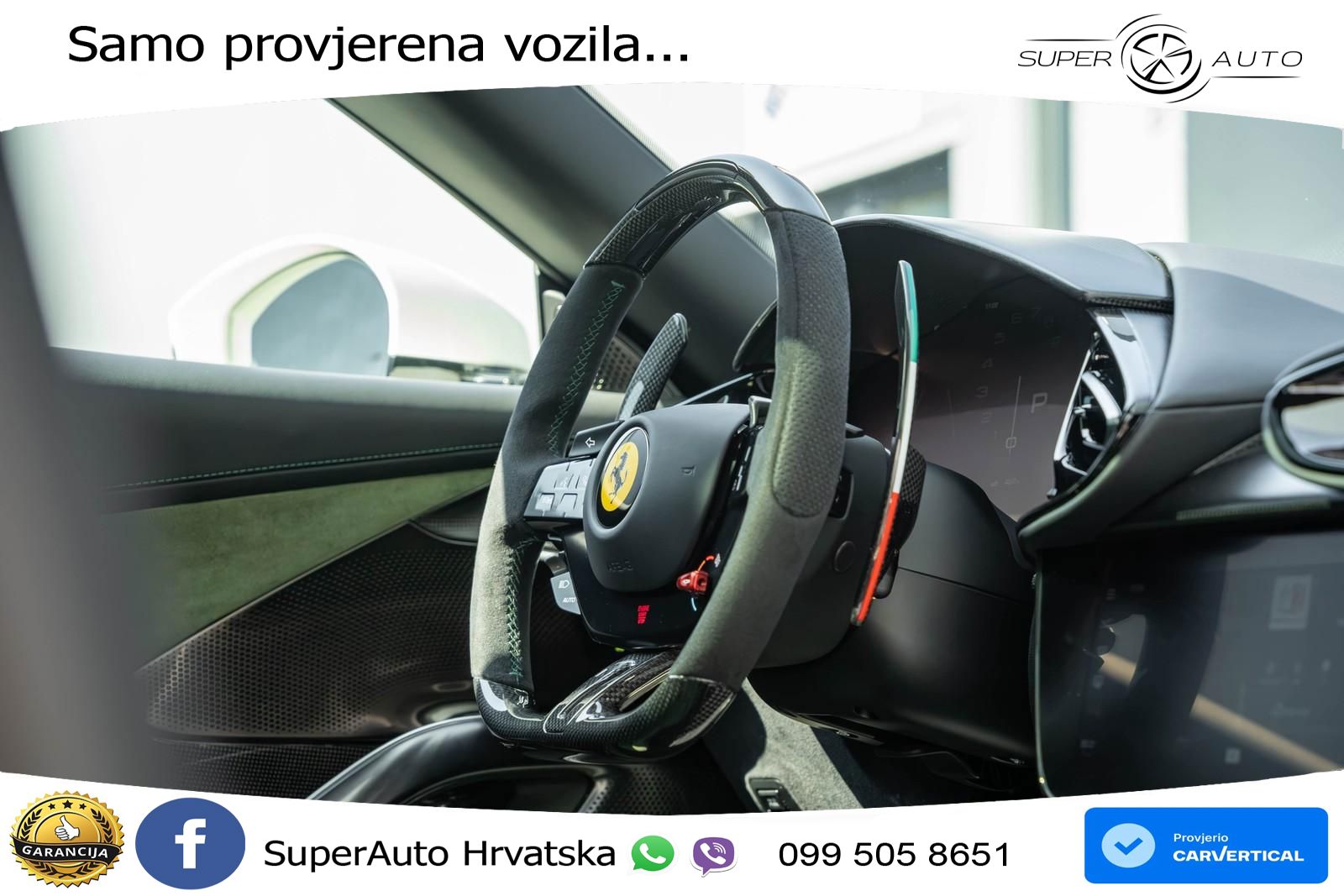 Ferrari 12Cilindri Spider 6.5 V12 (830 KS) F1 DCT LED+ACC