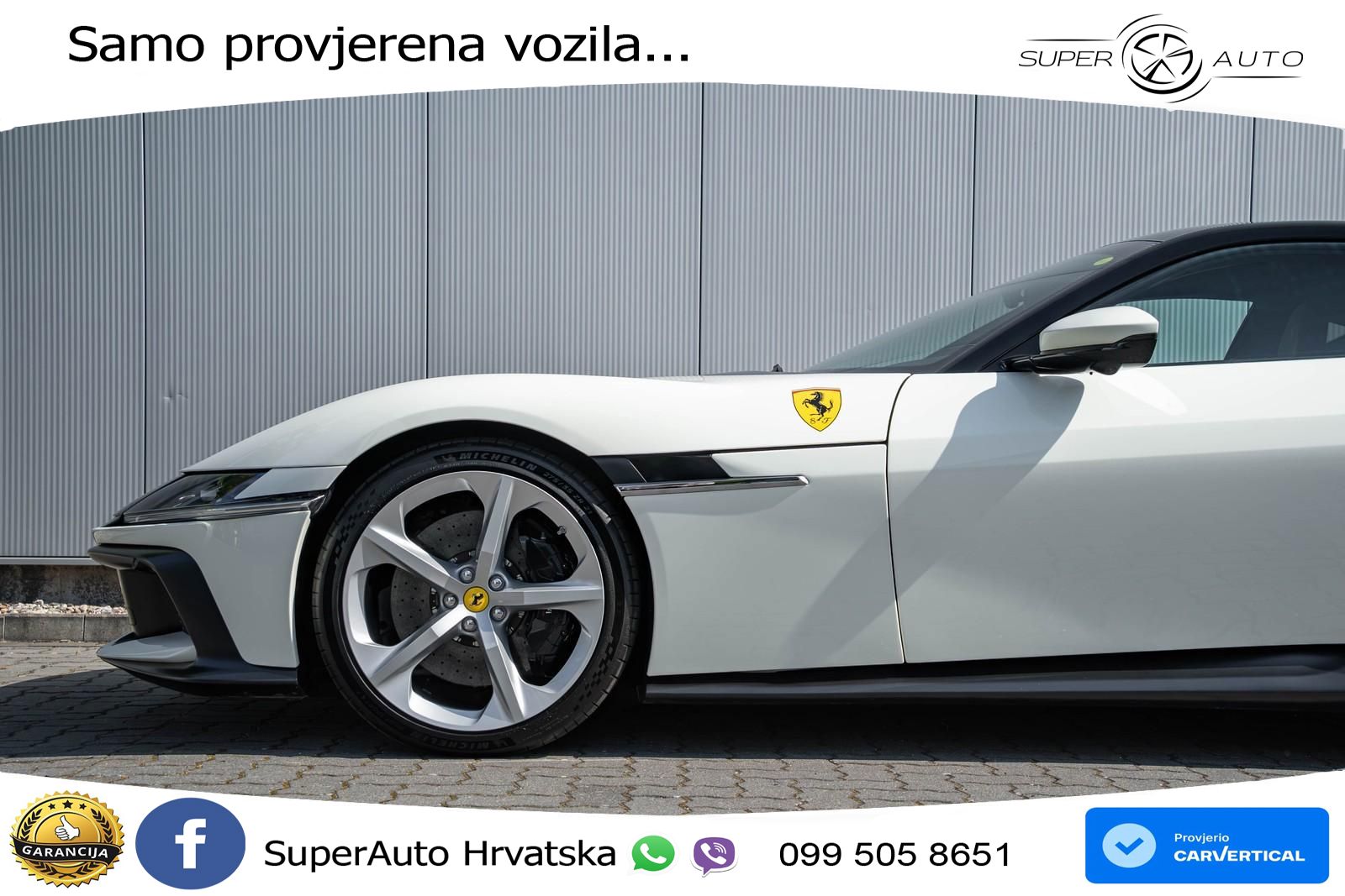 Ferrari 12Cilindri Spider 6.5 V12 (830 KS) F1 DCT LED+ACC