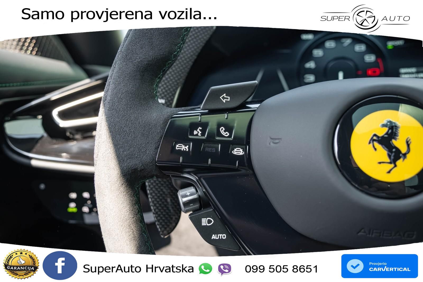 Ferrari 12Cilindri Spider 6.5 V12 (830 KS) F1 DCT LED+ACC