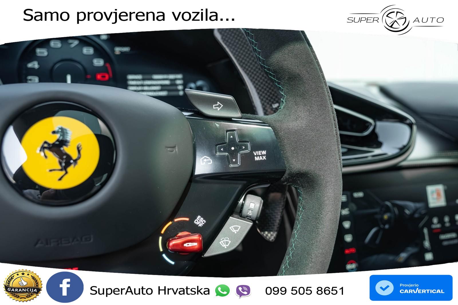 Ferrari 12Cilindri Spider 6.5 V12 (830 KS) F1 DCT LED+ACC