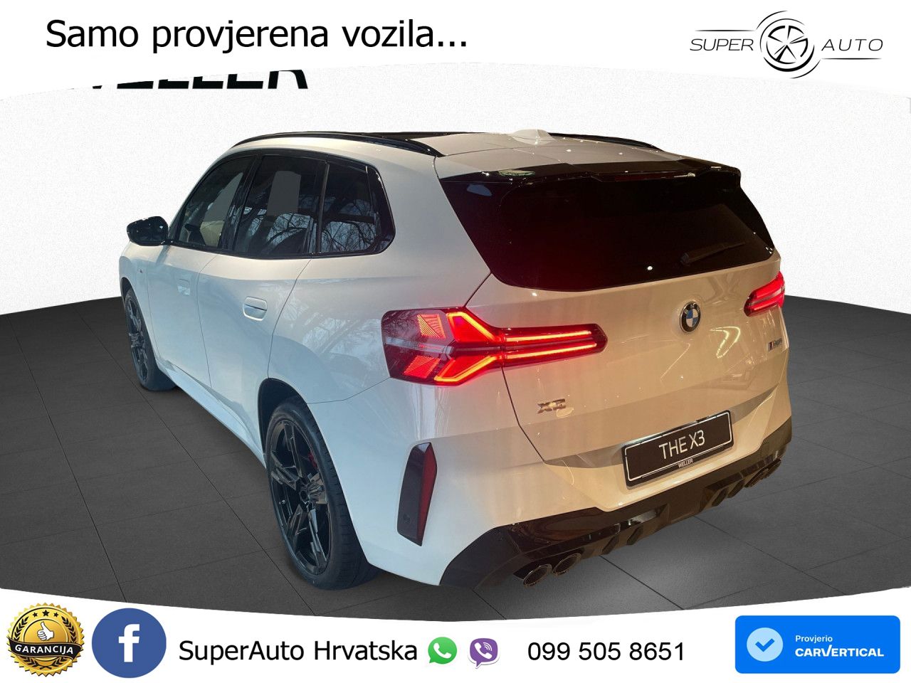 BMW X3 M50 xDrive Steptronic ACC+GR SJED+360+PANO