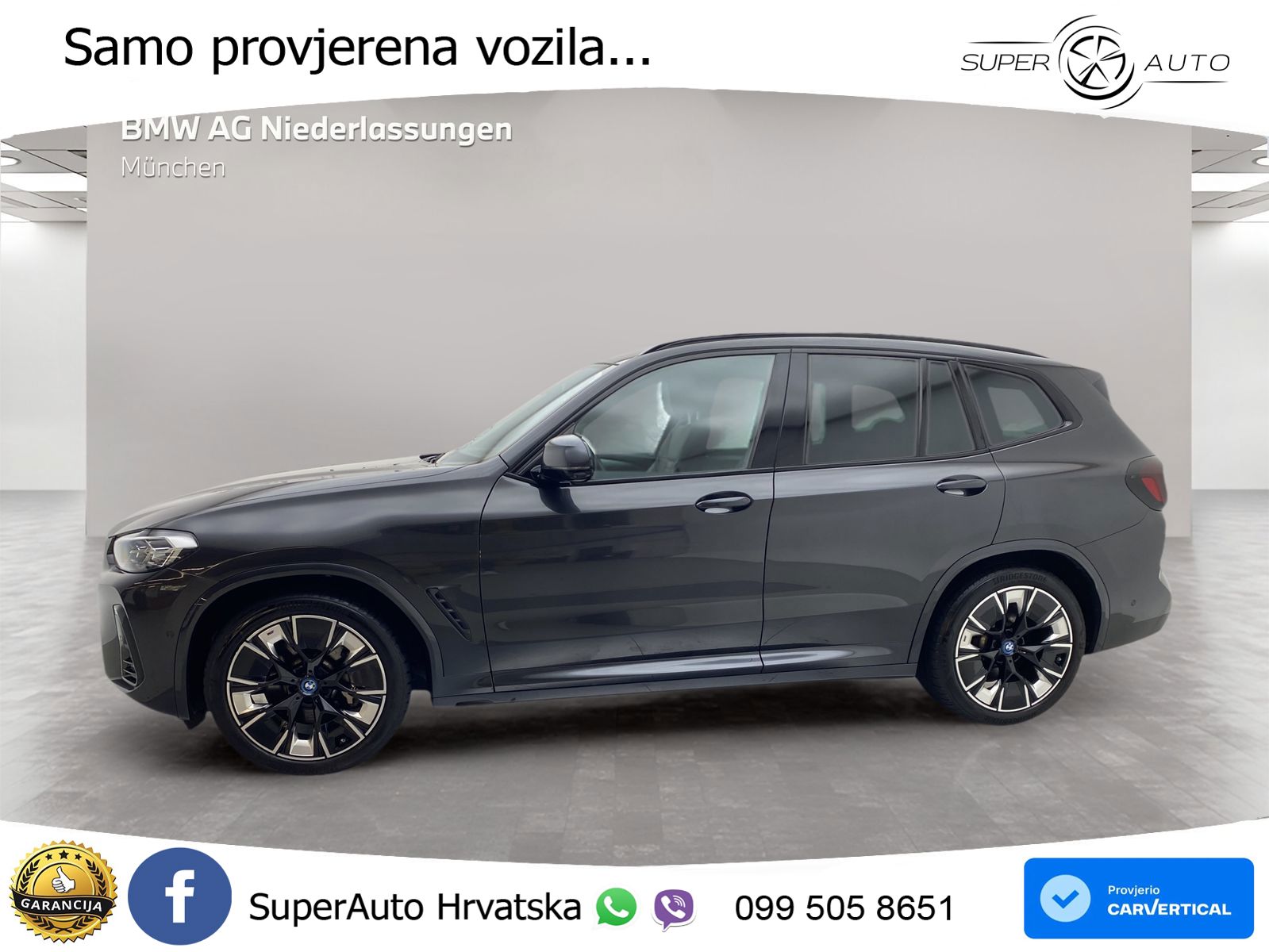 BMW iX3 80 kWh (286 KS) M Sport