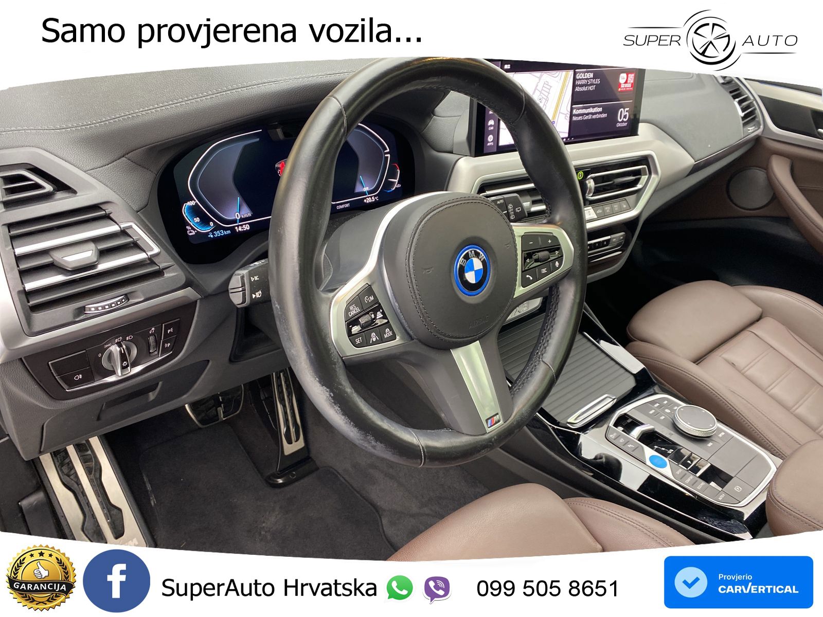 BMW iX3 80 kWh (286 KS) M Sport