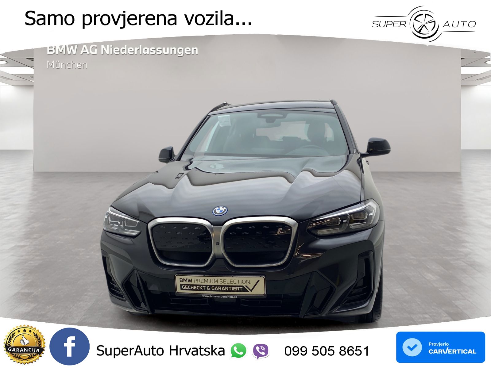 BMW iX3 80 kWh (286 KS) M Sport