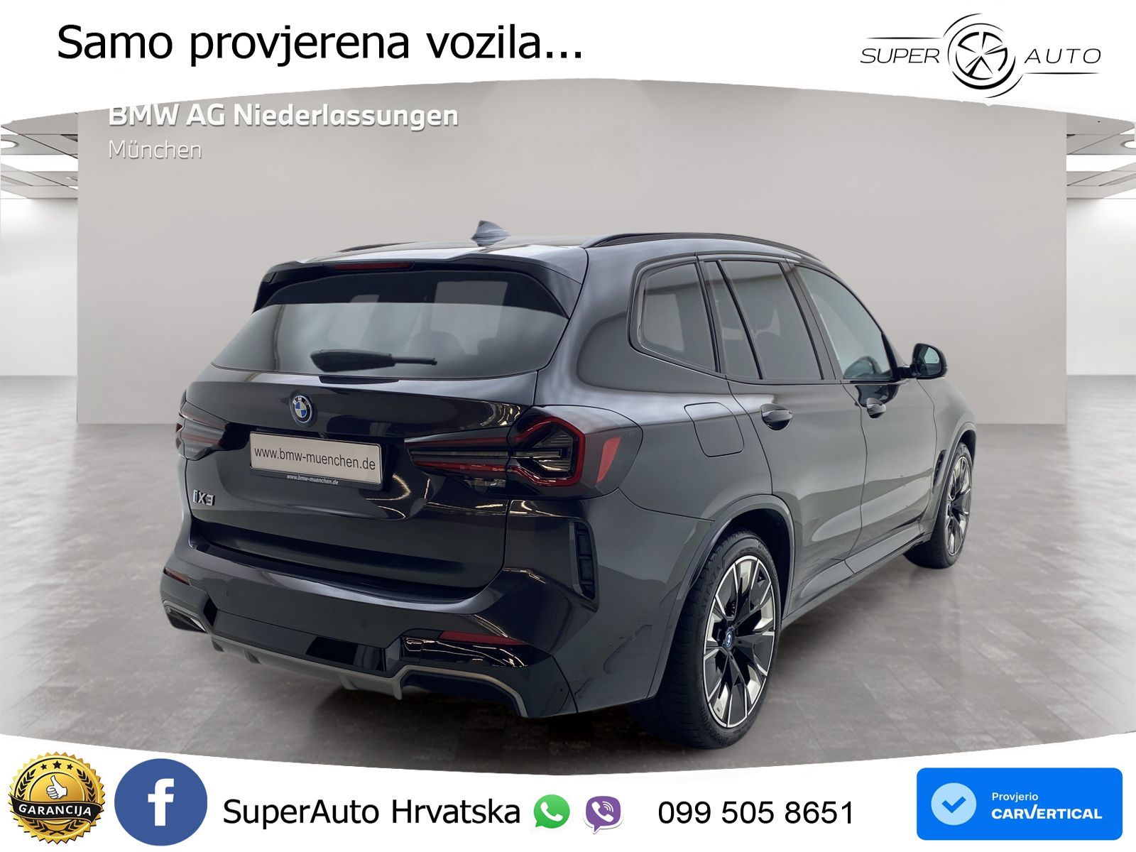 BMW iX3 80 kWh (286 KS) M Sport
