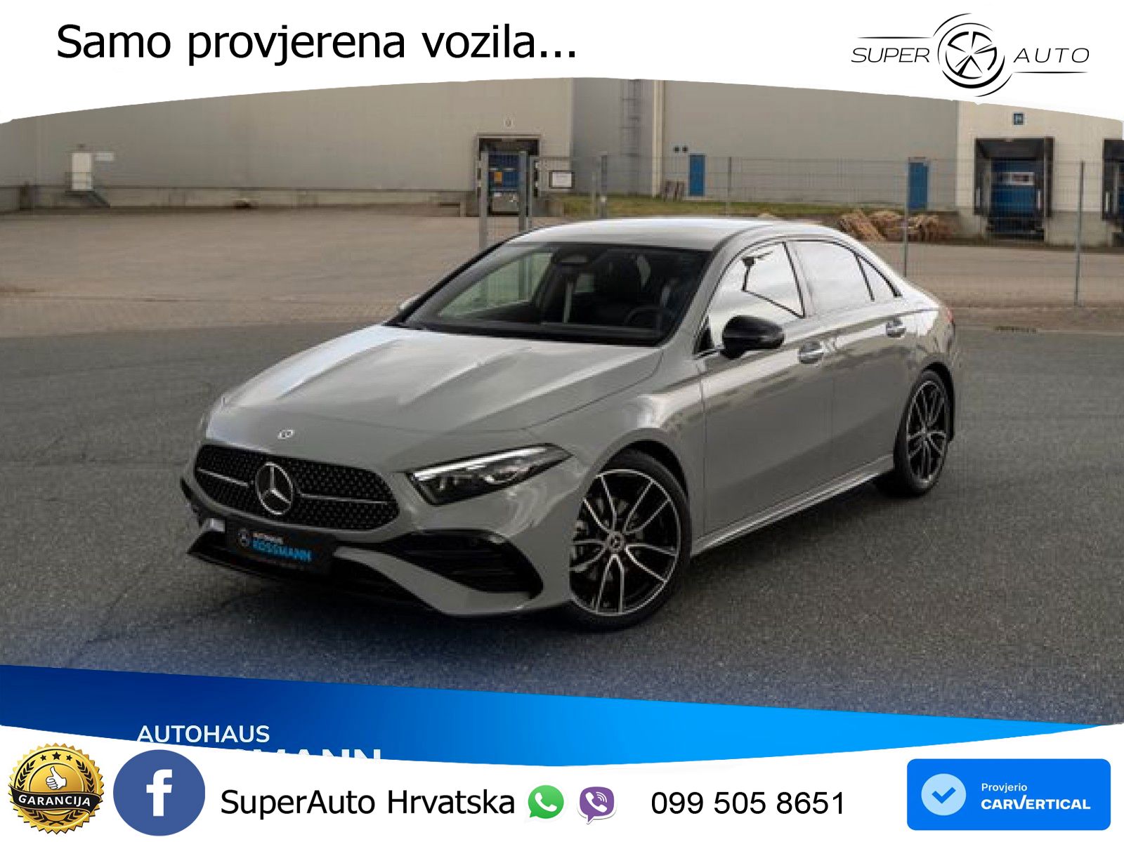 Mercedes-Benz A 180d 8G-DCT AMG LED+GR SJED+ACC