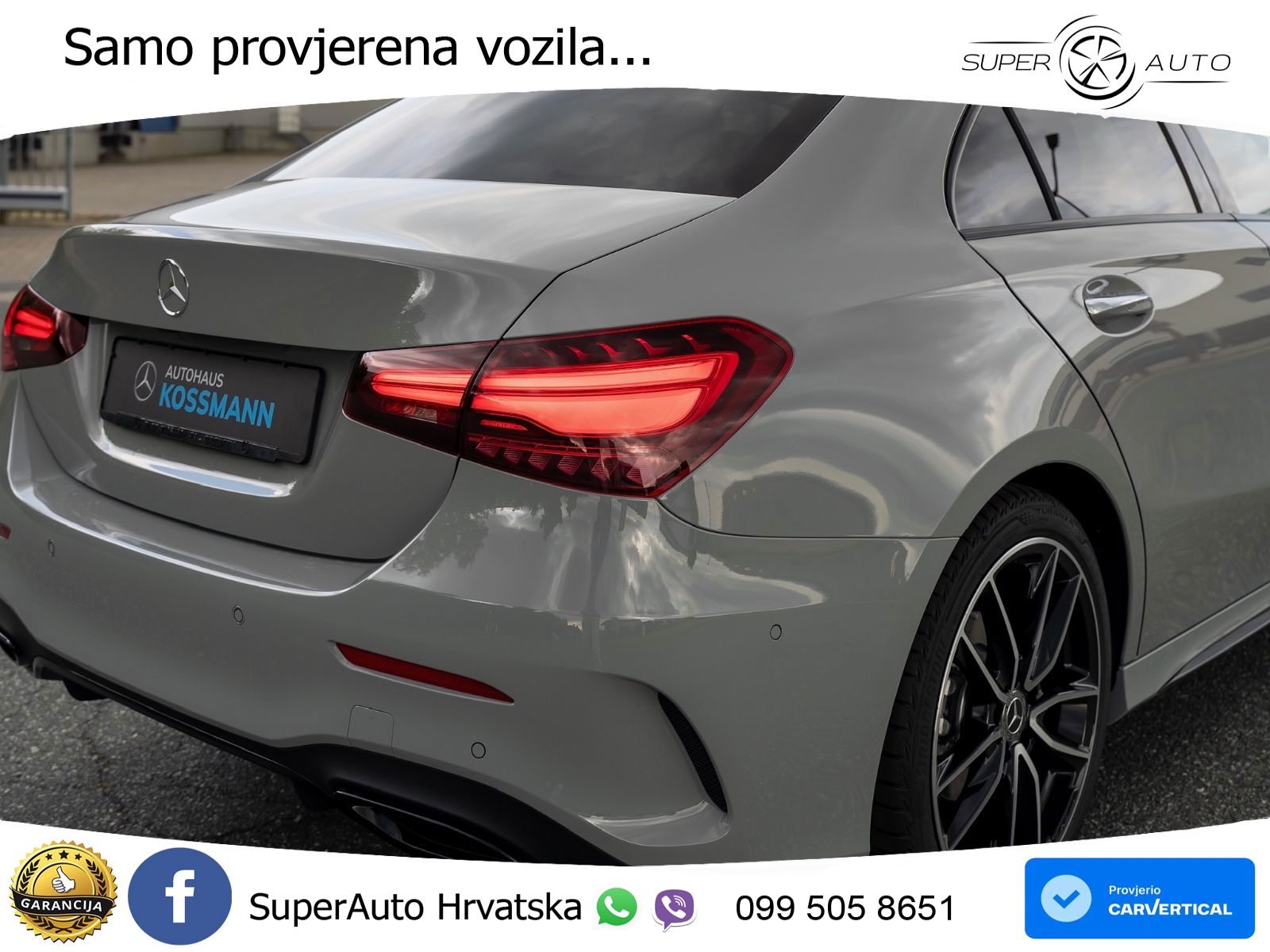 Mercedes-Benz A 180d 8G-DCT AMG LED+GR SJED+ACC