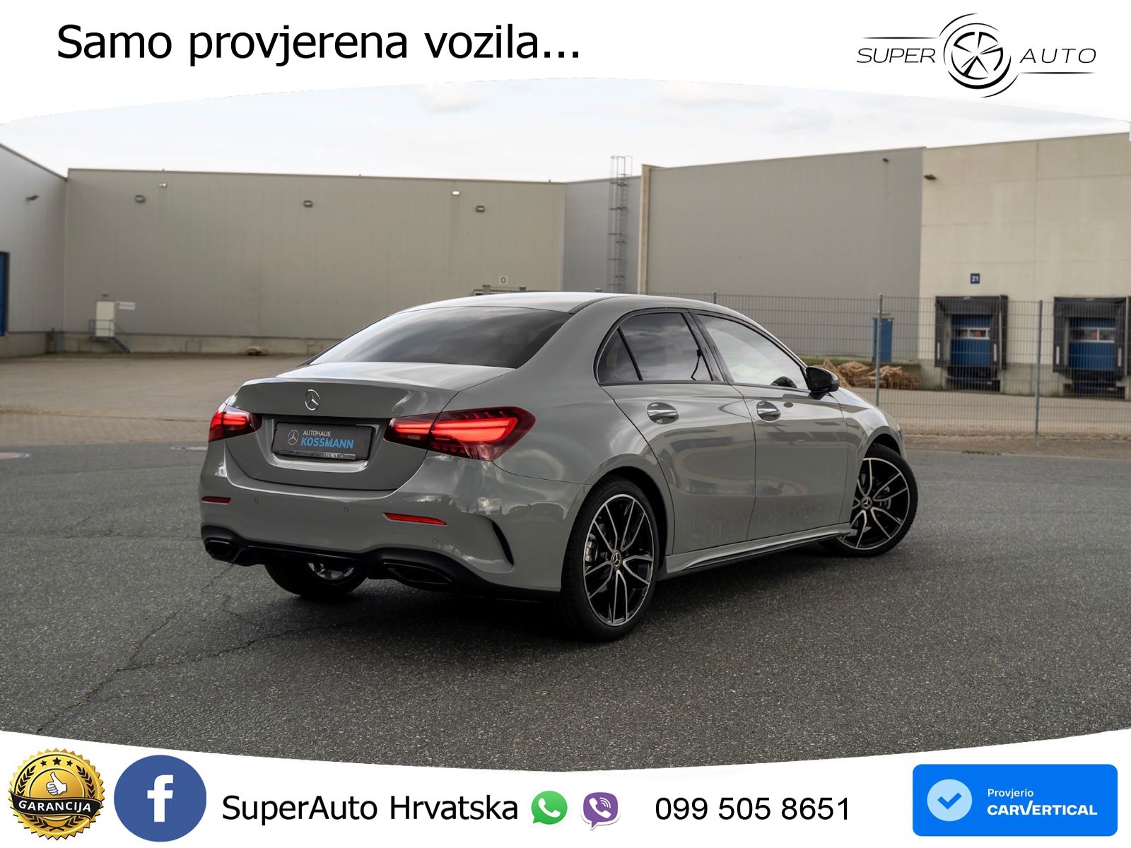 Mercedes-Benz A 180d 8G-DCT AMG LED+GR SJED+ACC
