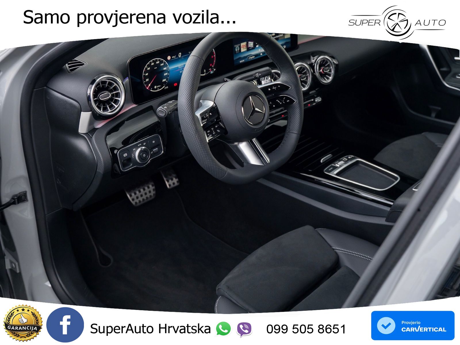 Mercedes-Benz A 180d 8G-DCT AMG LED+GR SJED+ACC