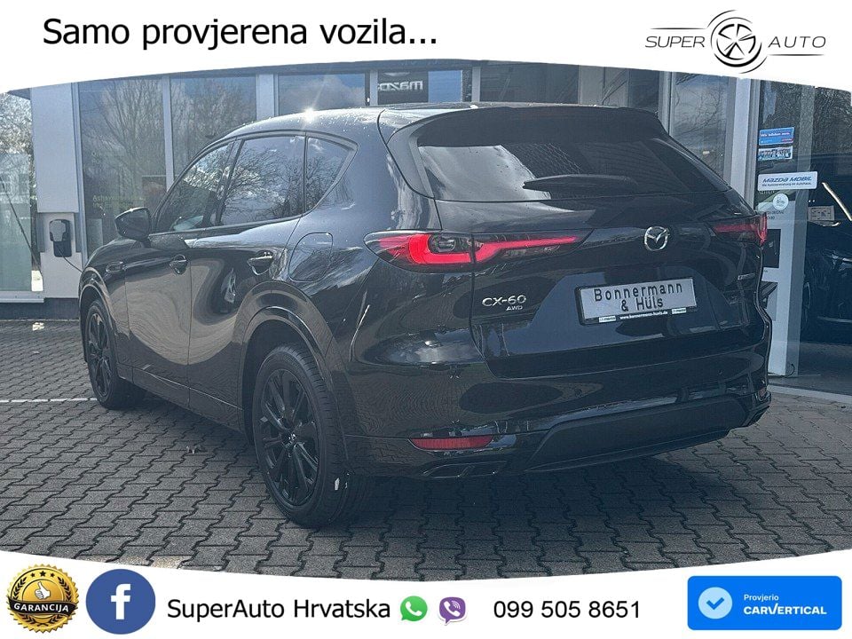 Mazda CX-60 2.5 e-Skyactiv (328 KS) AWD Automatic MATRIX+GR SJED+KAM
