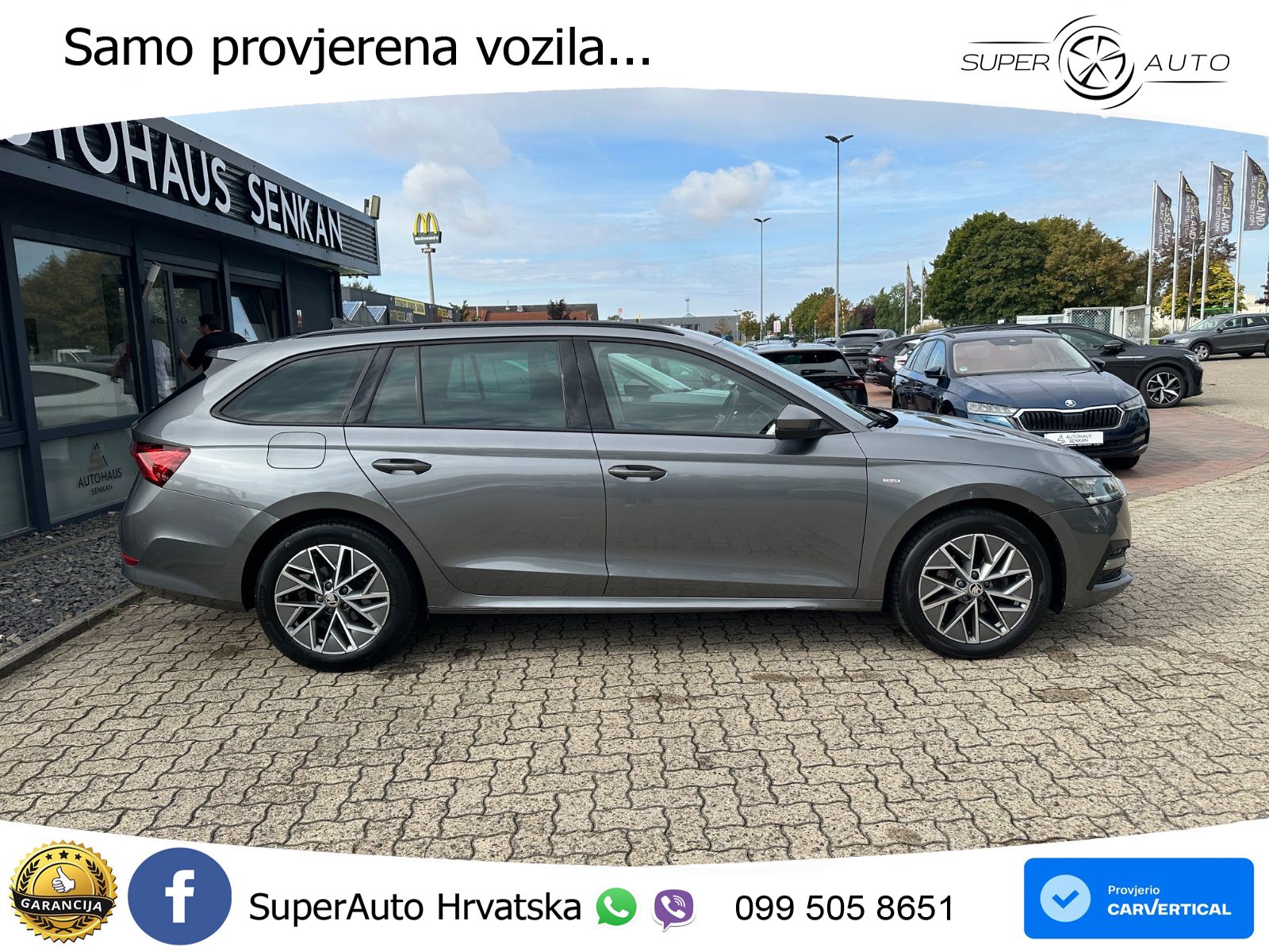 Škoda Octavia Combi 2.0 TDI (150 KS) DSG LED+GR SJED+ACC