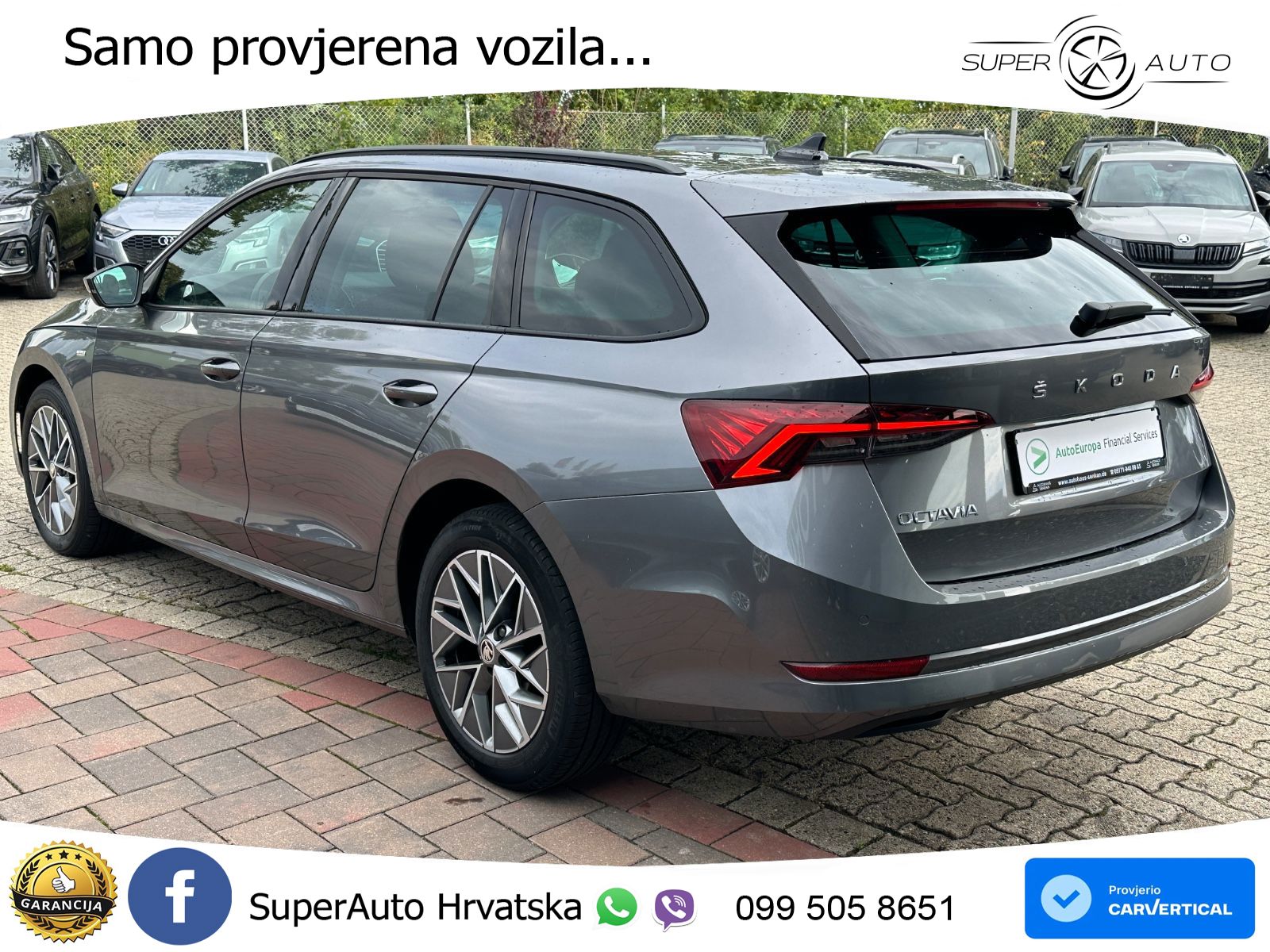 Škoda Octavia Combi 2.0 TDI (150 KS) DSG LED+GR SJED+ACC