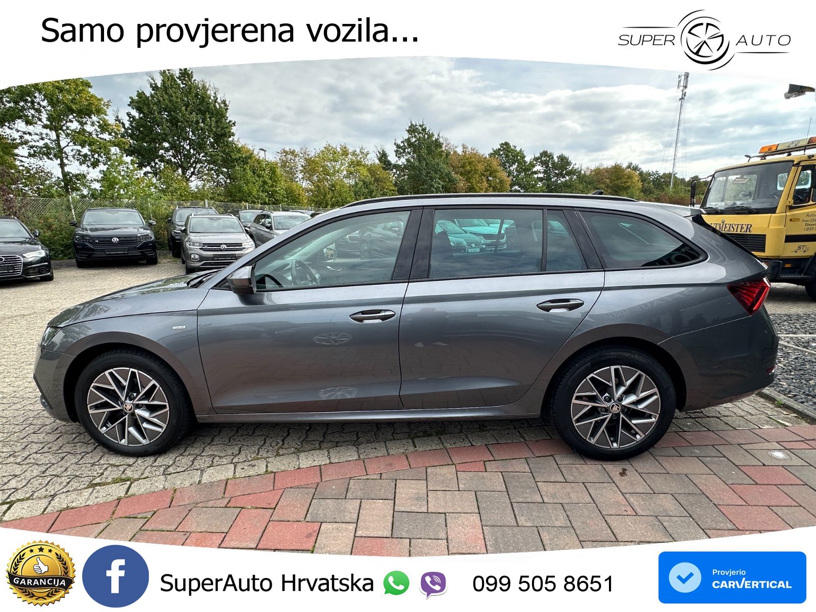 Škoda Octavia Combi 2.0 TDI (150 KS) DSG LED+GR SJED+ACC