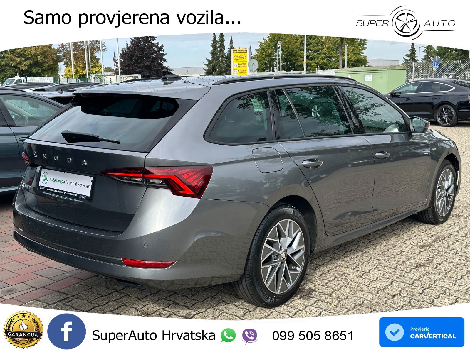 Škoda Octavia Combi 2.0 TDI (150 KS) DSG LED+GR SJED+ACC