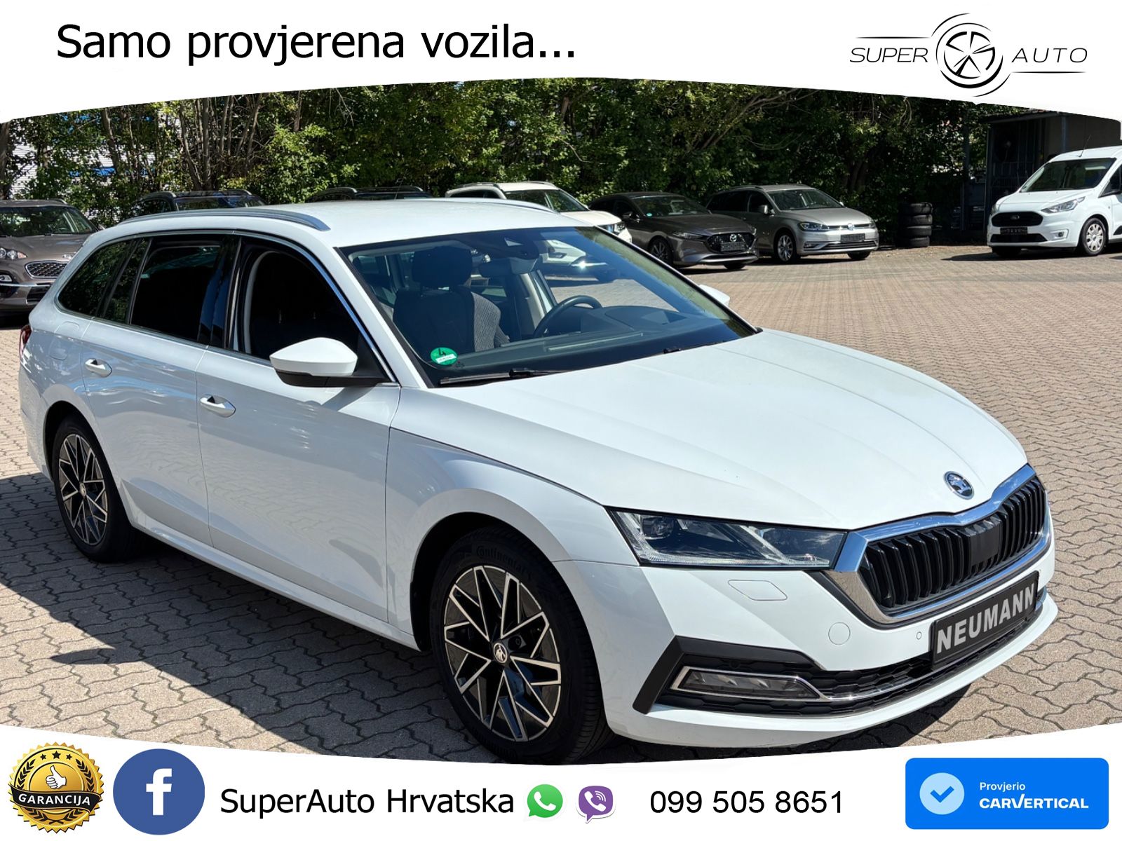 Škoda Octavia Combi 2.0 TDI (150 KS) DSG LED+GR SJED+ACC