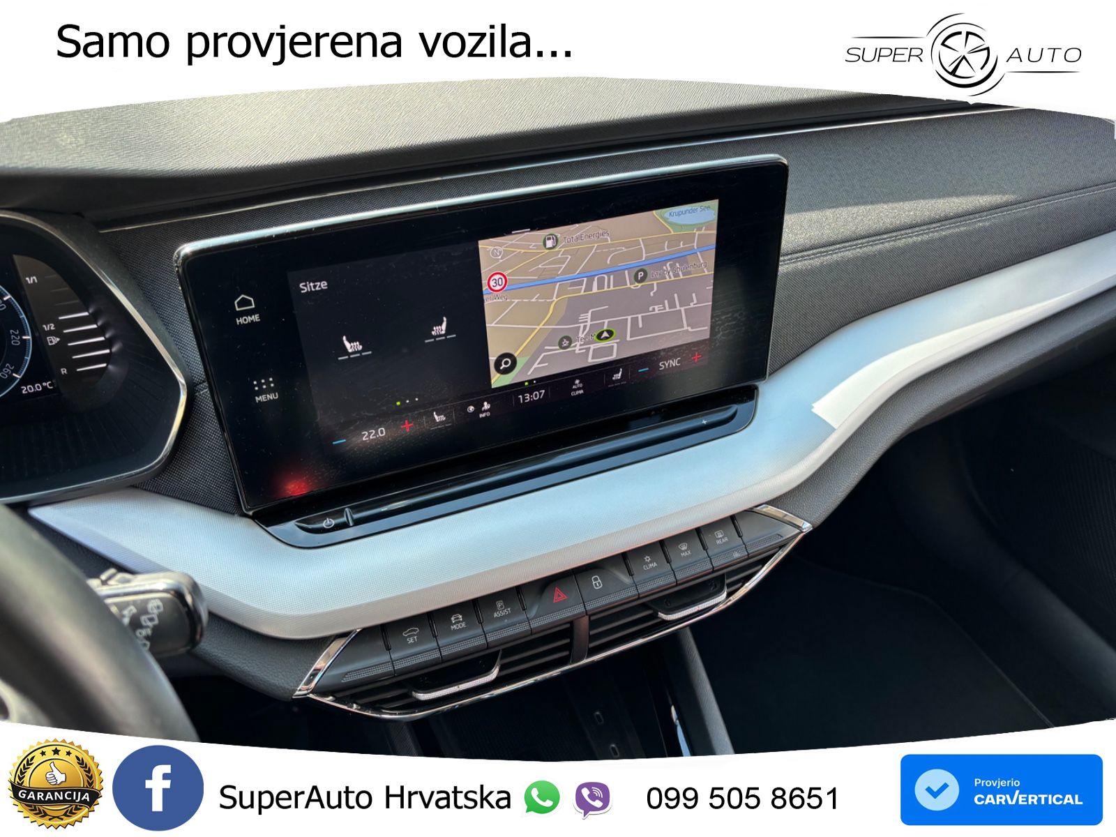 Škoda Octavia Combi 2.0 TDI (150 KS) DSG LED+GR SJED+ACC