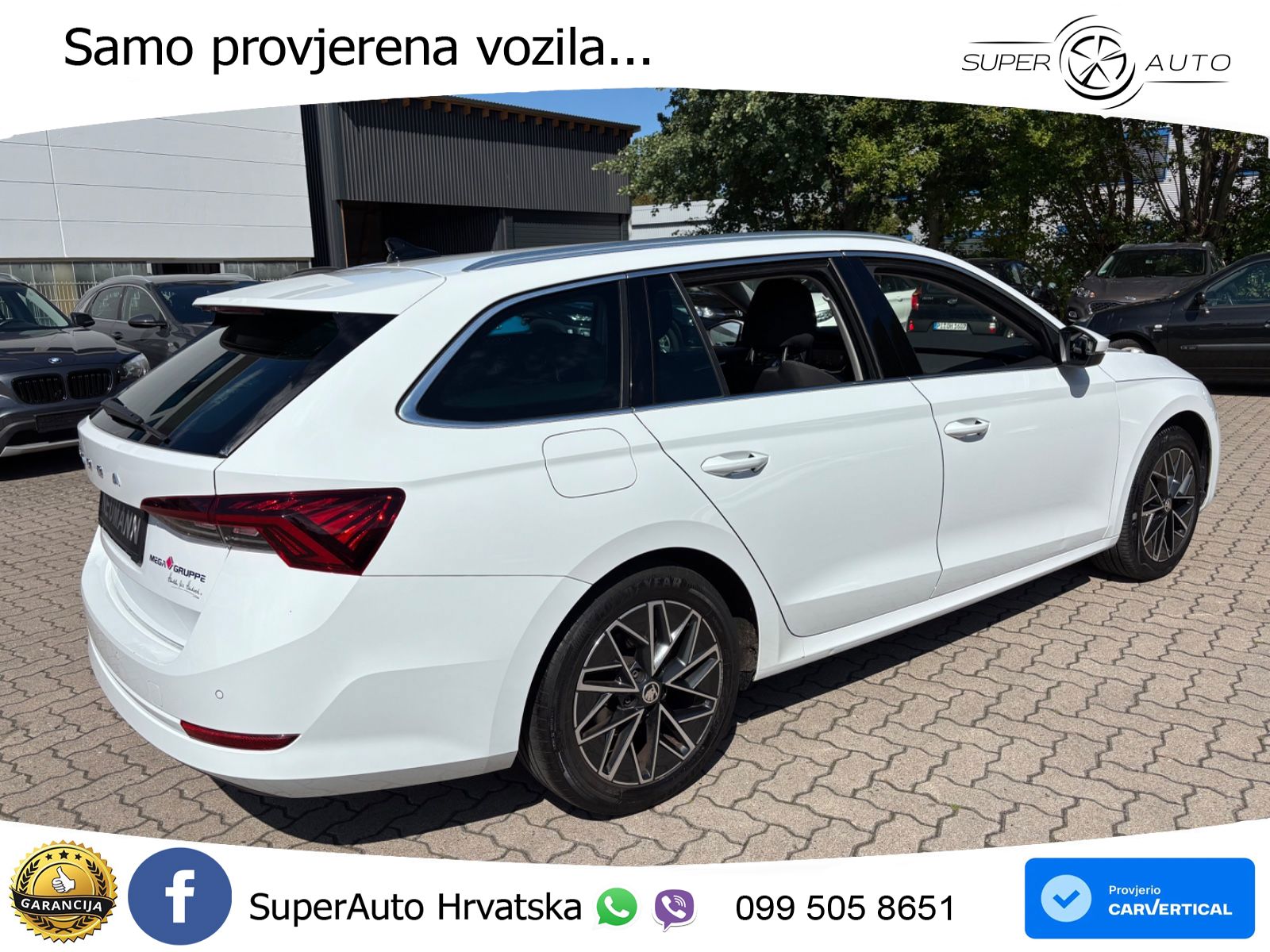 Škoda Octavia Combi 2.0 TDI (150 KS) DSG LED+GR SJED+ACC