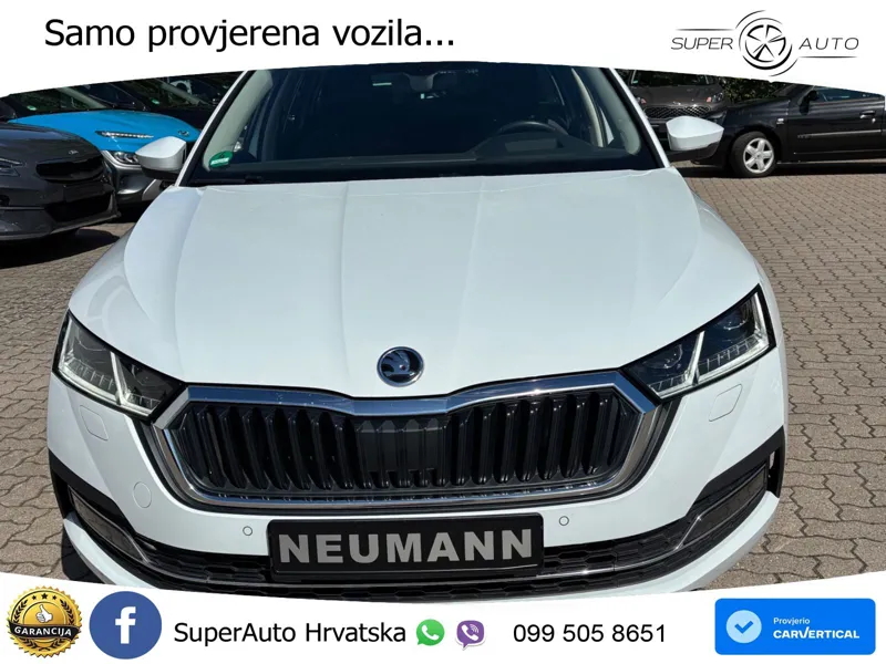 Škoda Octavia Combi 2.0 TDI (150 KS) DSG LED+GR SJED+ACC