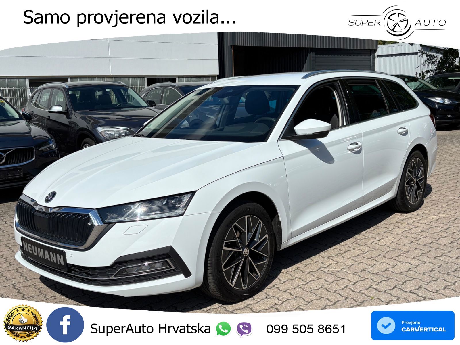 Škoda Octavia Combi 2.0 TDI (150 KS) DSG LED+GR SJED+ACC