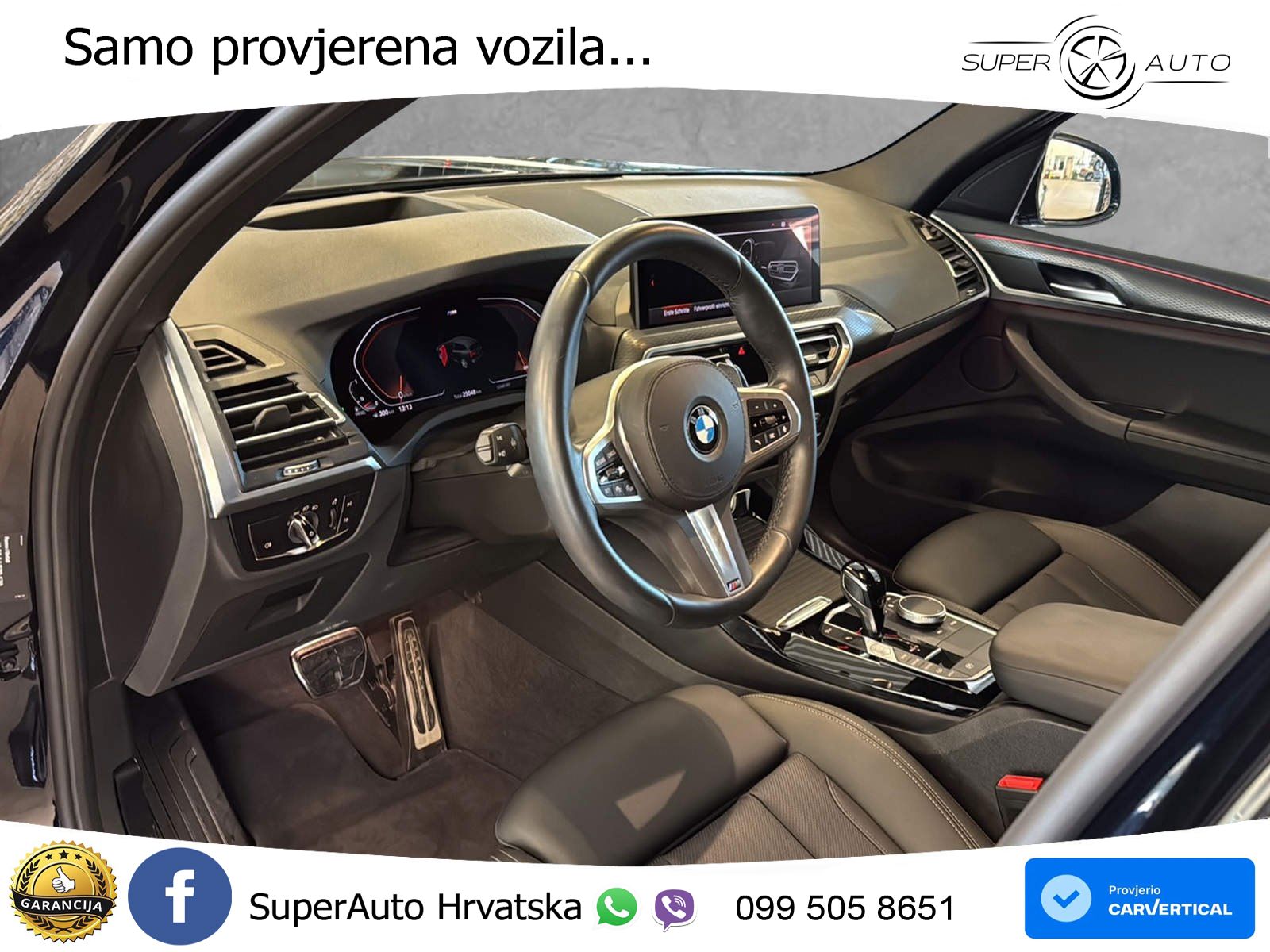BMW X3 20d xDrive Steptronic M Sport LED+GR SJED+ACC