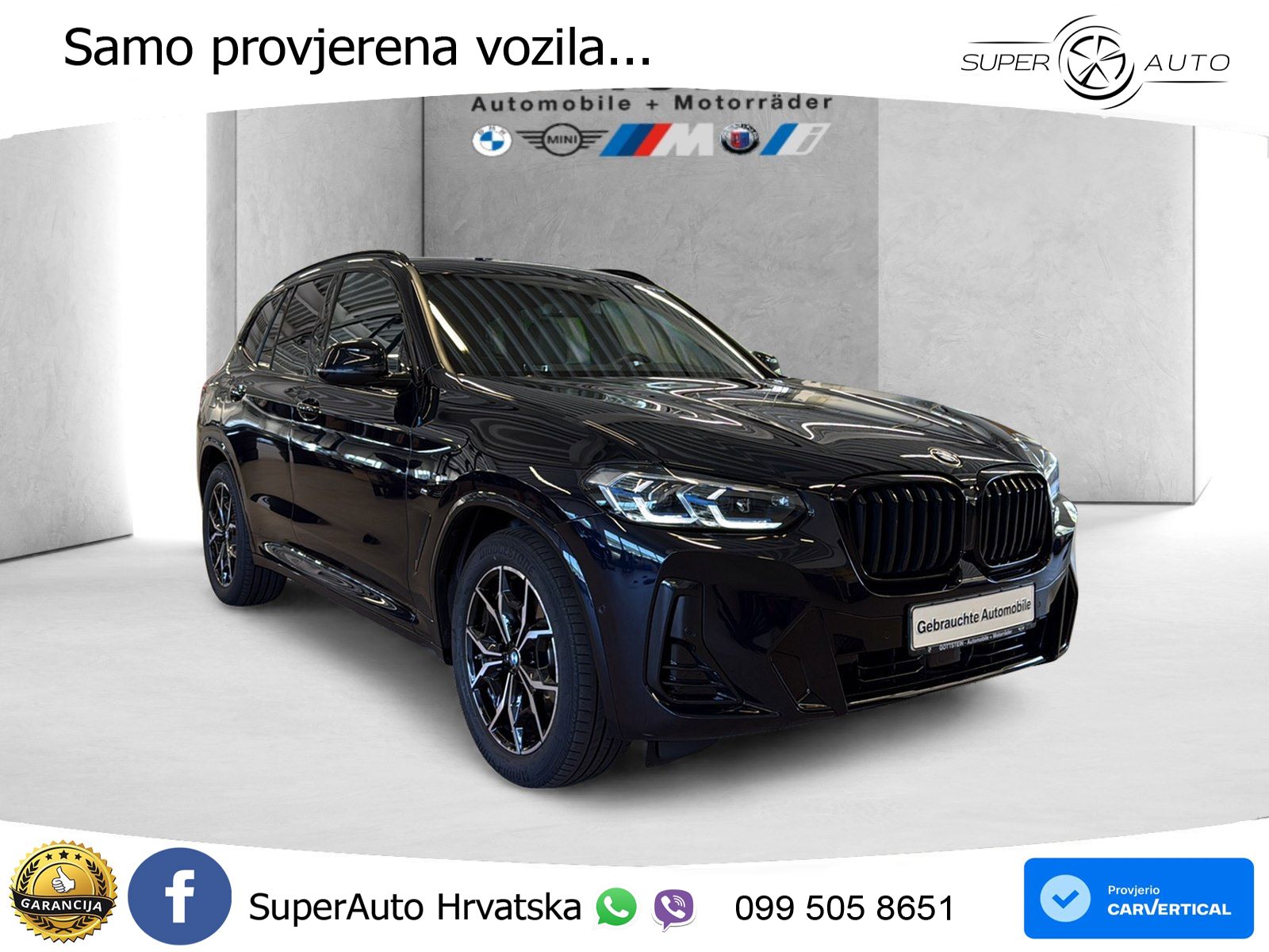 BMW X3 20d xDrive Steptronic M Sport LED+GR SJED+ACC