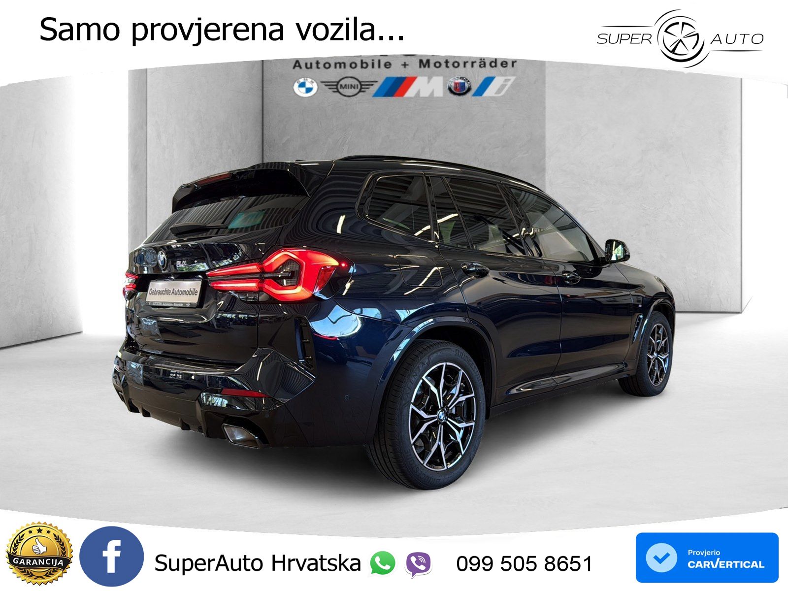 BMW X3 20d xDrive Steptronic M Sport LED+GR SJED+ACC